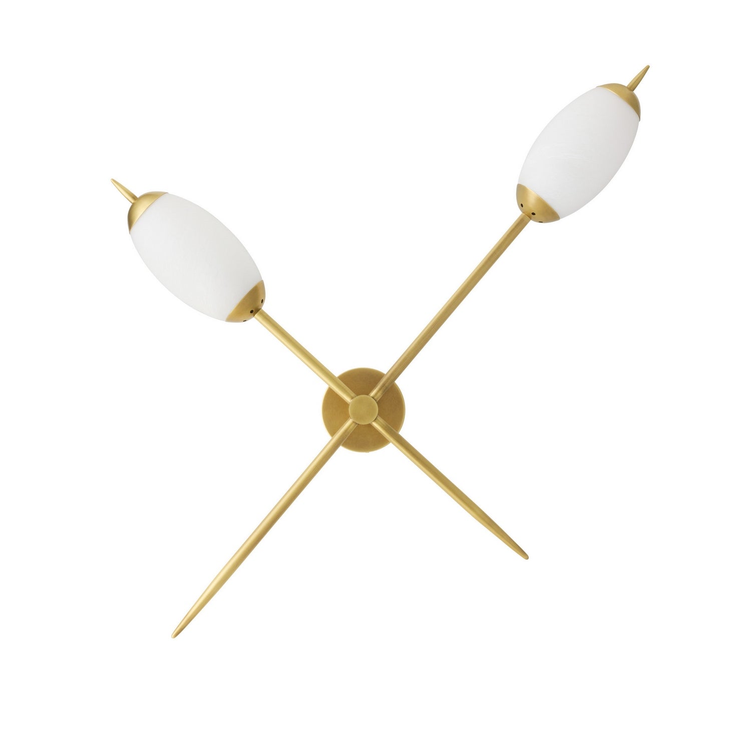 Arteriors - DWC95 - Deux lumières Murale - Natalia - Laiton antique