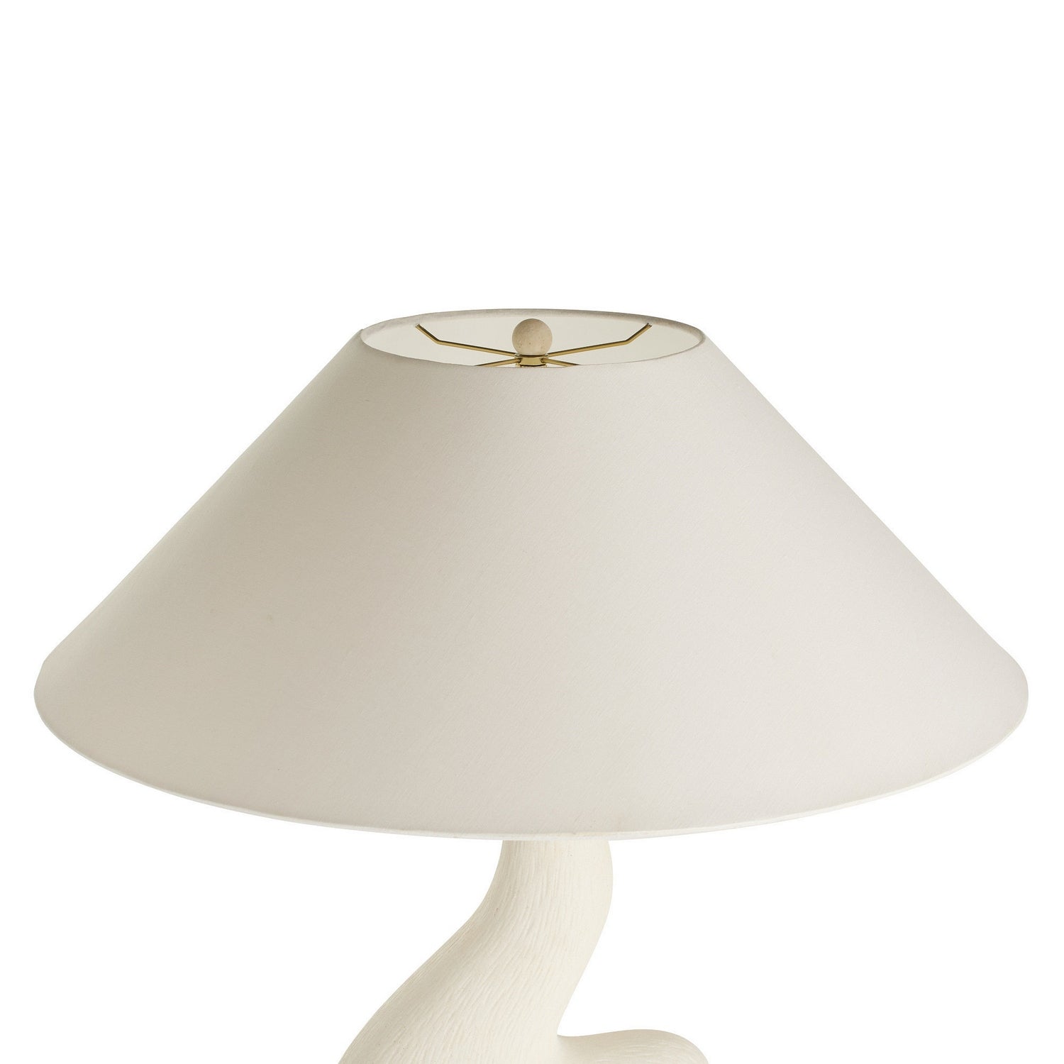 Arteriors - PFC22-603 - Lampadaire à une lumière - Nicolette - Ivoire