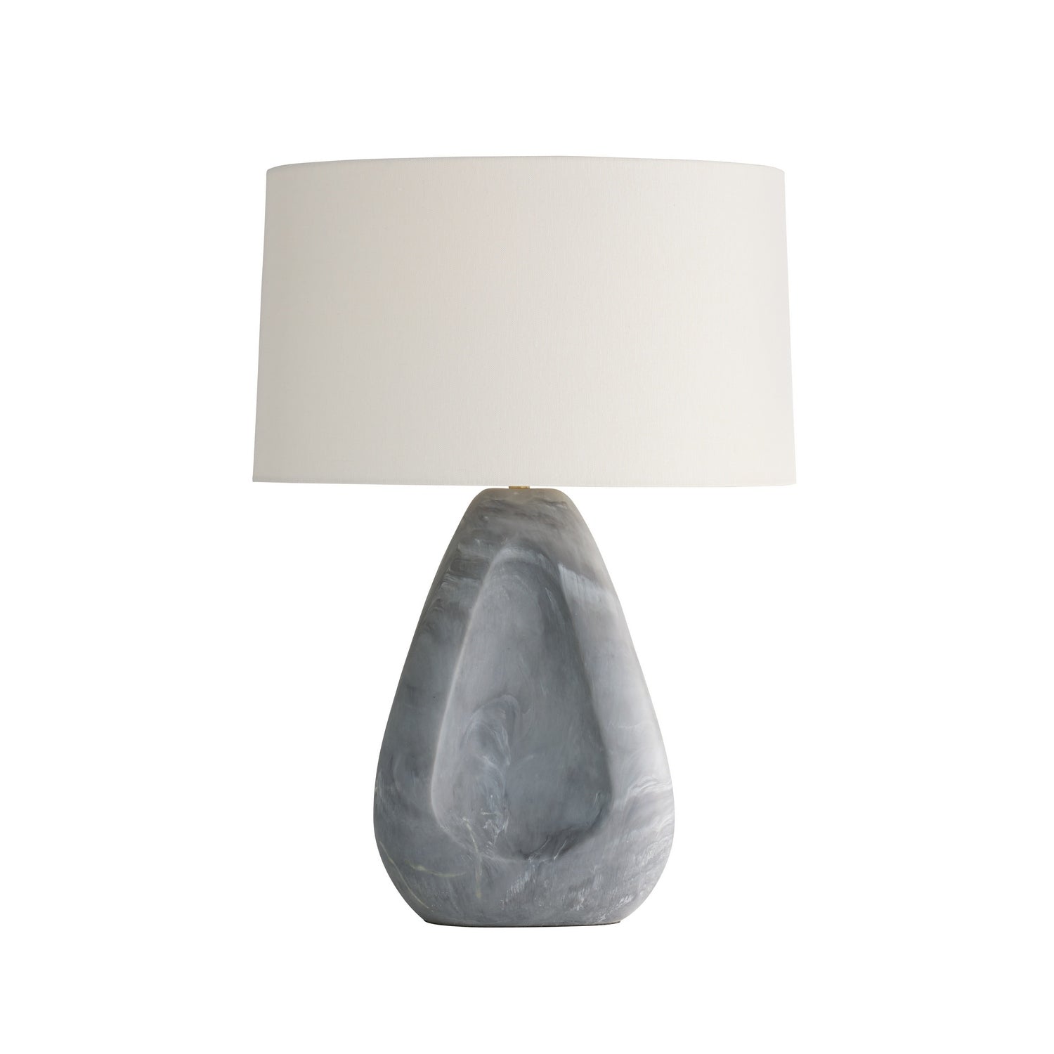 Arteriors - PTC70-194 - Une lumière Lampe de table - Nathan - Tourbillon glaciaire