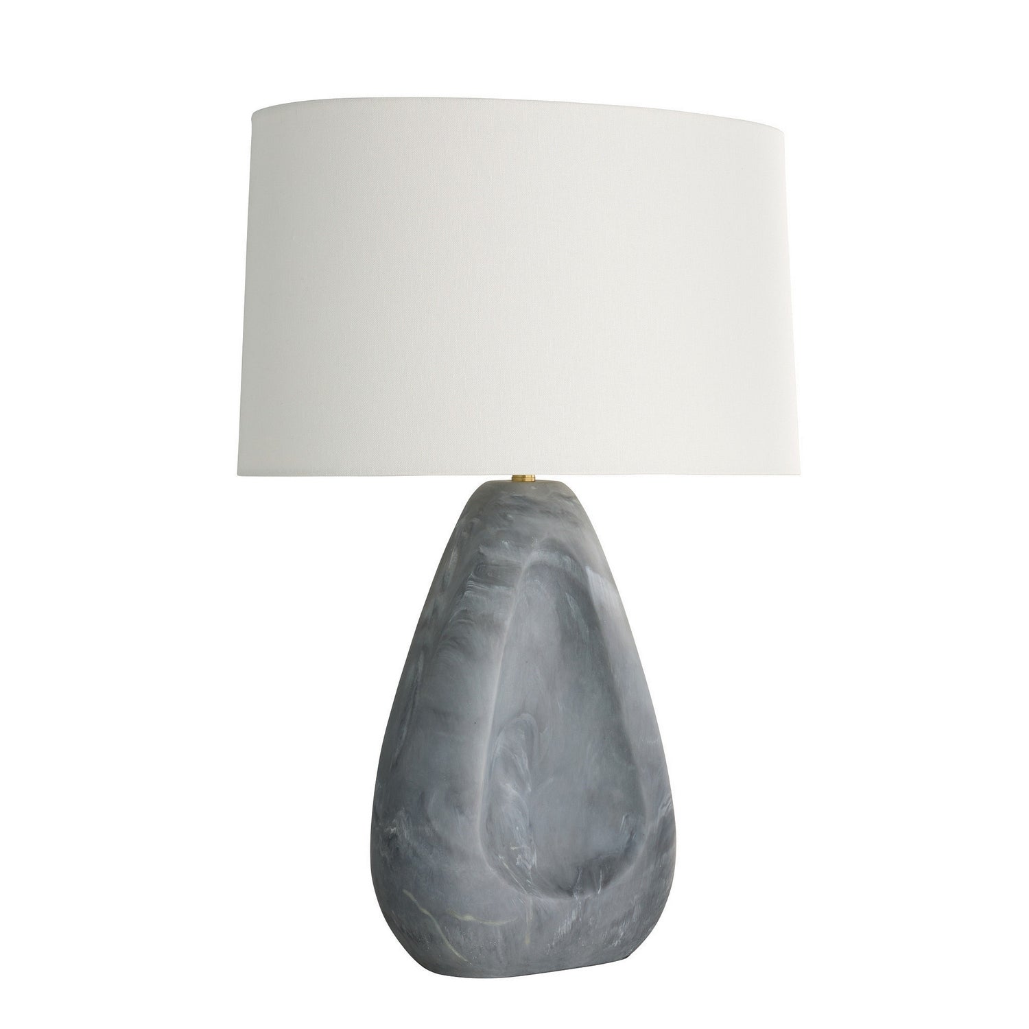 Arteriors - PTC70-194 - Une lumière Lampe de table - Nathan - Tourbillon glaciaire