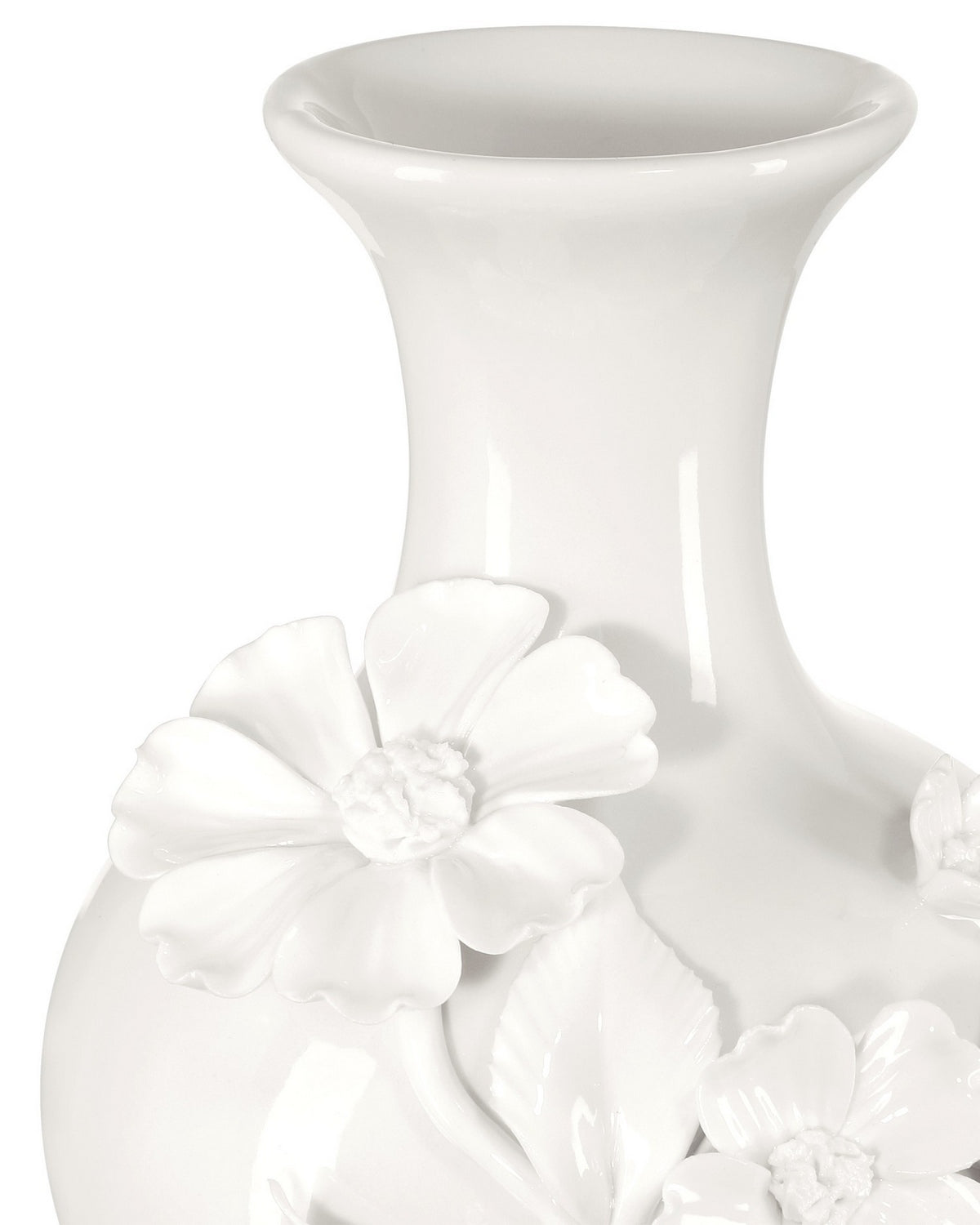 Currey and Company 1200-0982 Ave Maria Vase Set of 3 in White