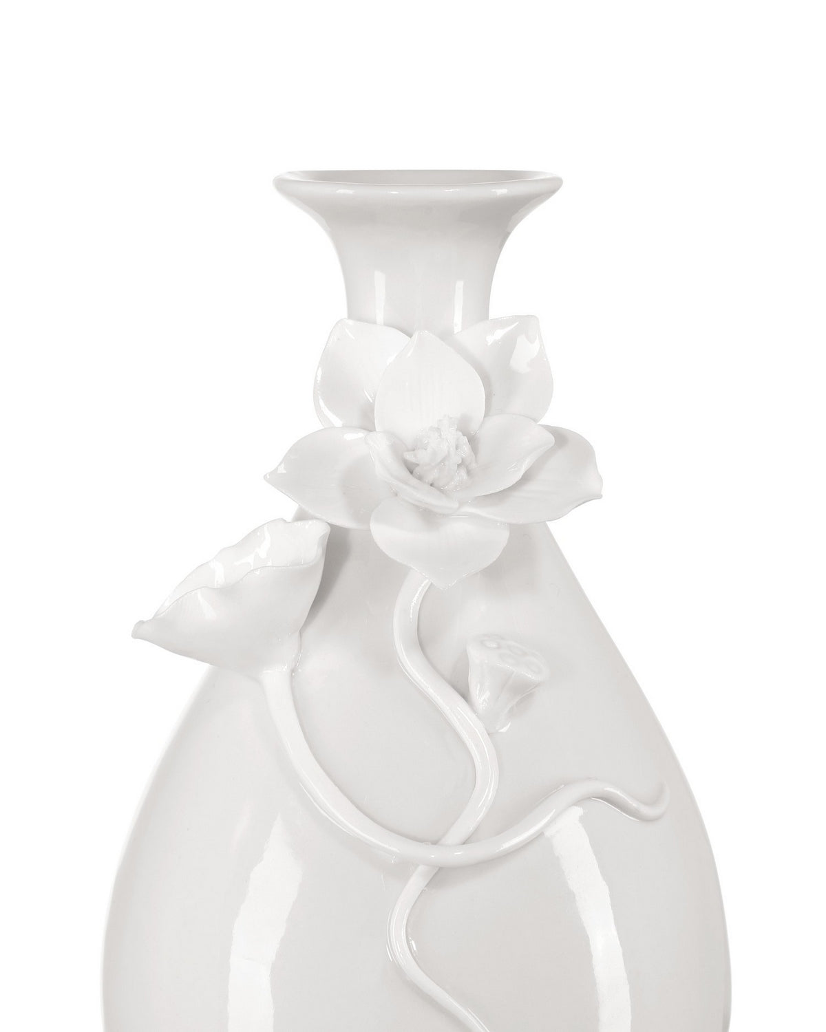 Currey and Company 1200-0982 Ave Maria Vase Set of 3 in White