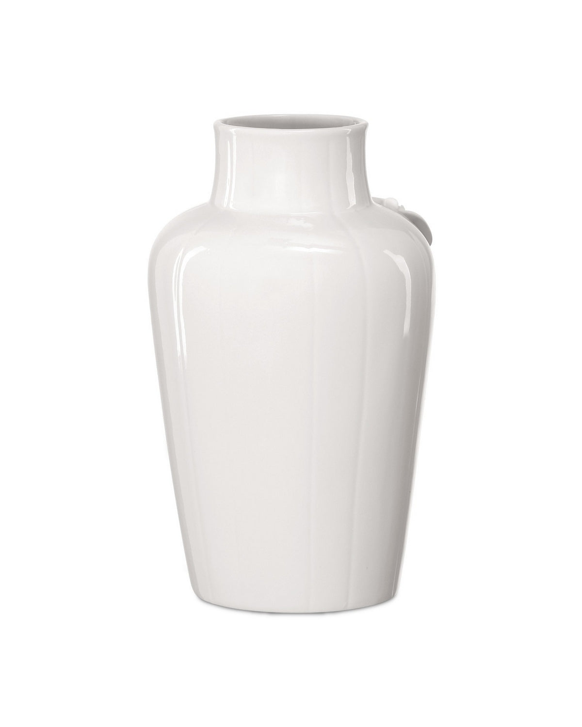 Currey and Company 1200-0985 Flower Maria Vase in White
