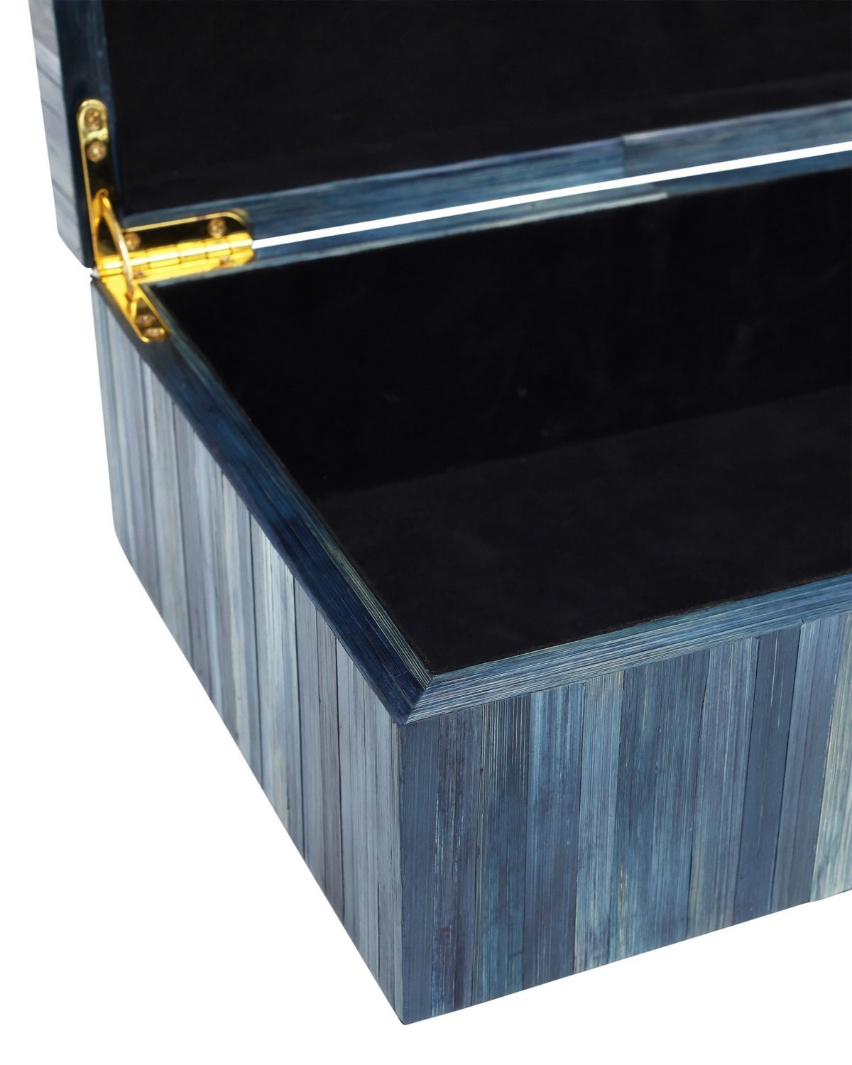 Currey and Company 1200-1067 Winter Harvest Box in Blue