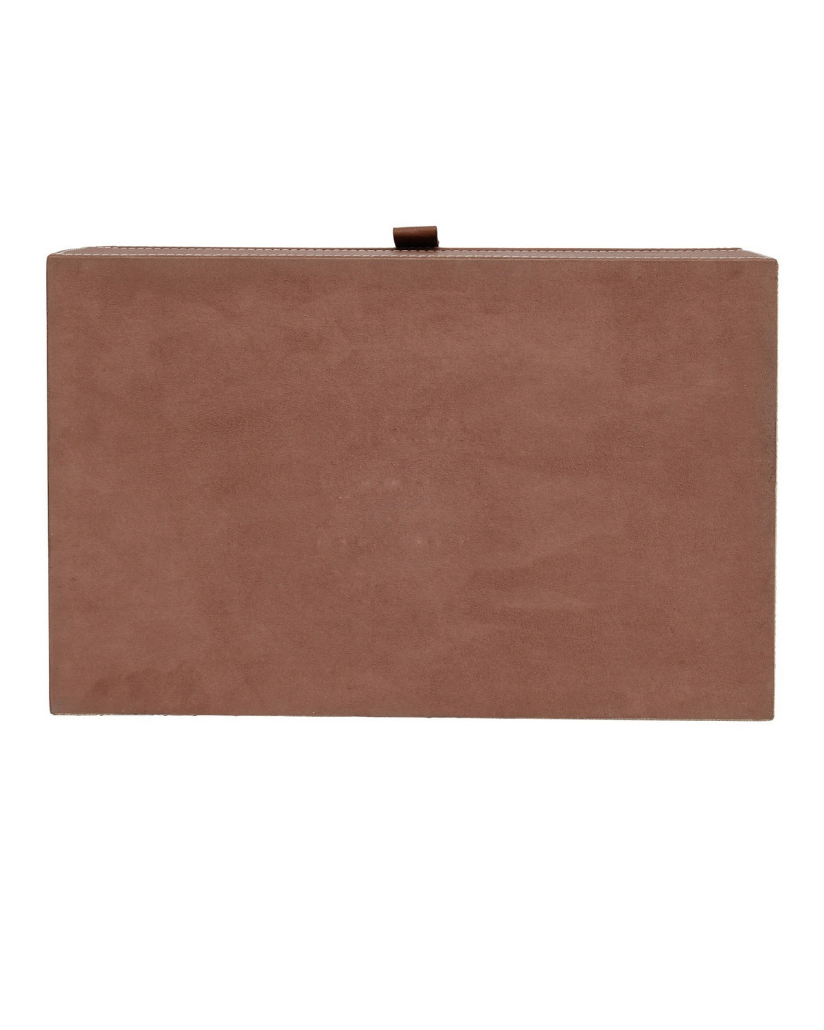 Currey and Company 1200-1069 Leather & Raffia Box Set of 2 in Brown/Natural