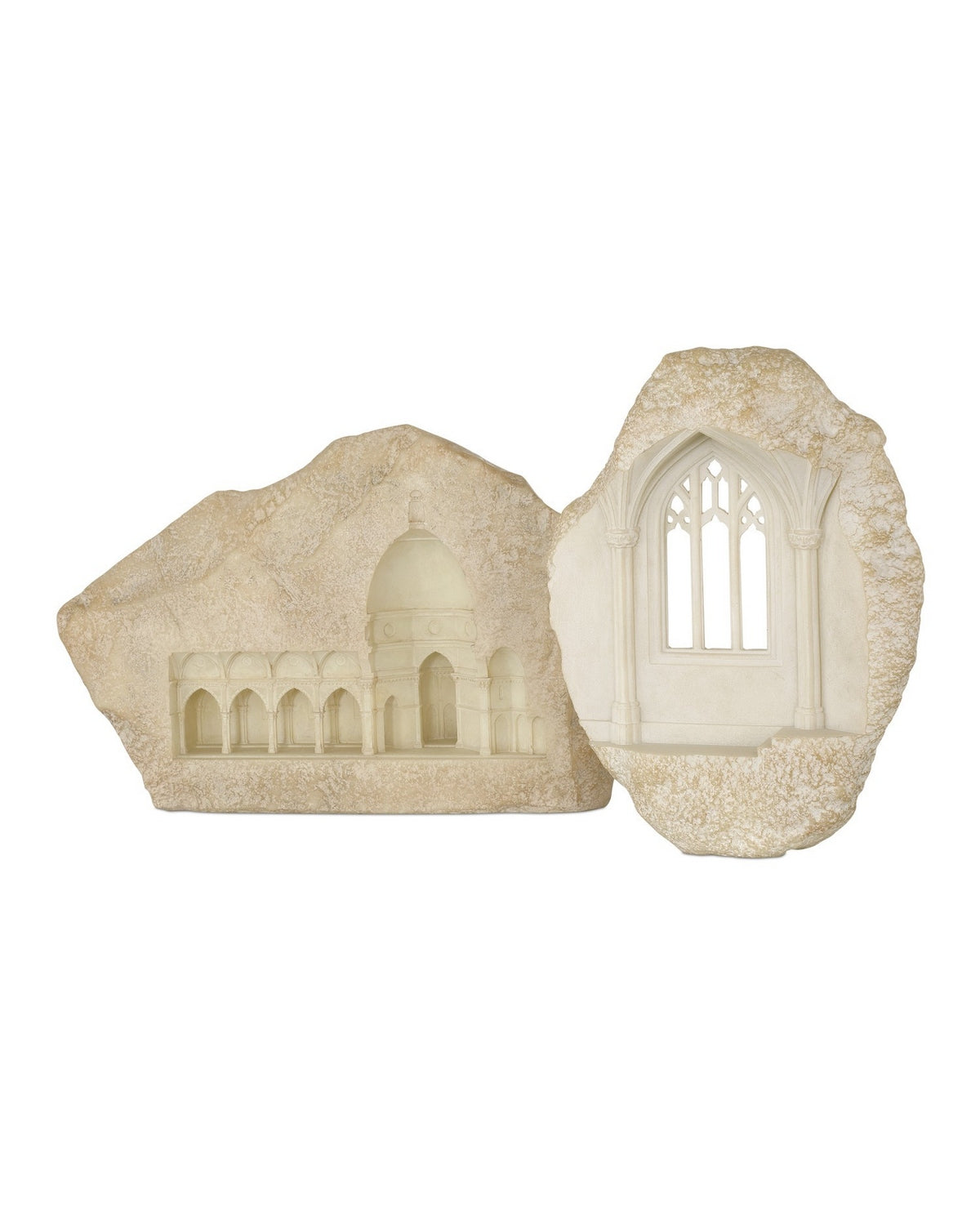 Currey and Company 1200-1072 Architectural Remnant in Antique White