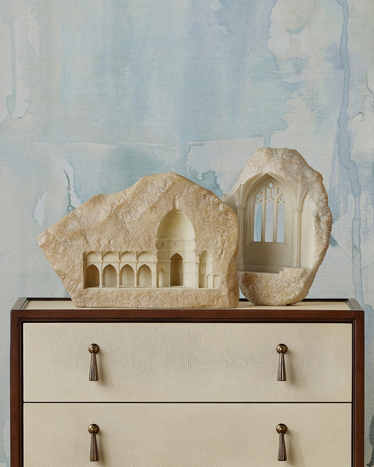 Currey and Company 1200-1072 Architectural Remnant in Antique White