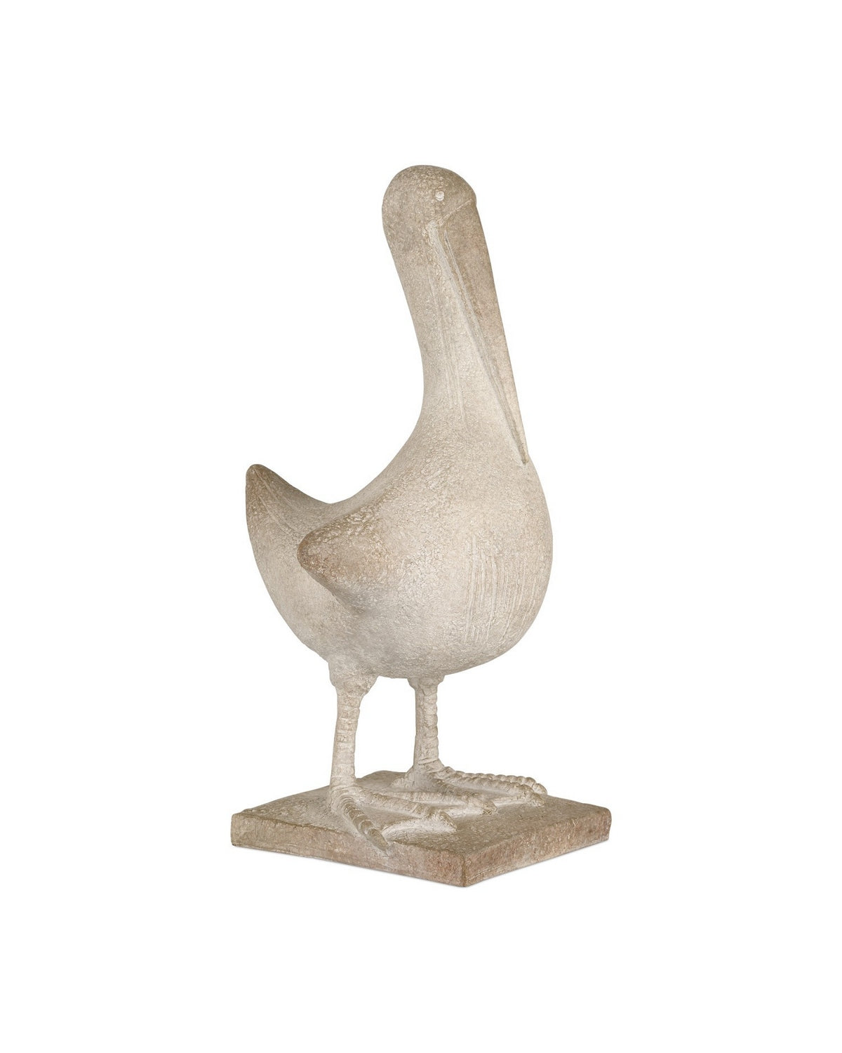 Sculpture d'albatros solitaire de Currey and Company (1200-1074) en beige