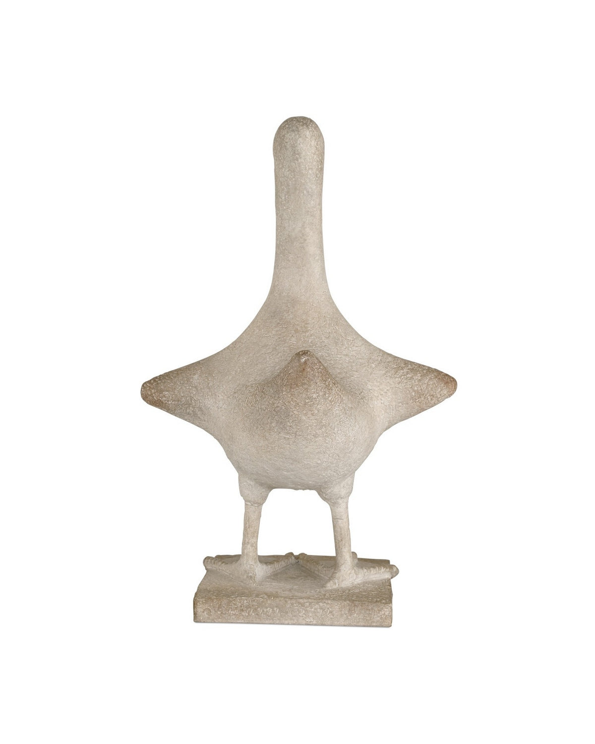 Sculpture d'albatros solitaire de Currey and Company (1200-1074) en beige