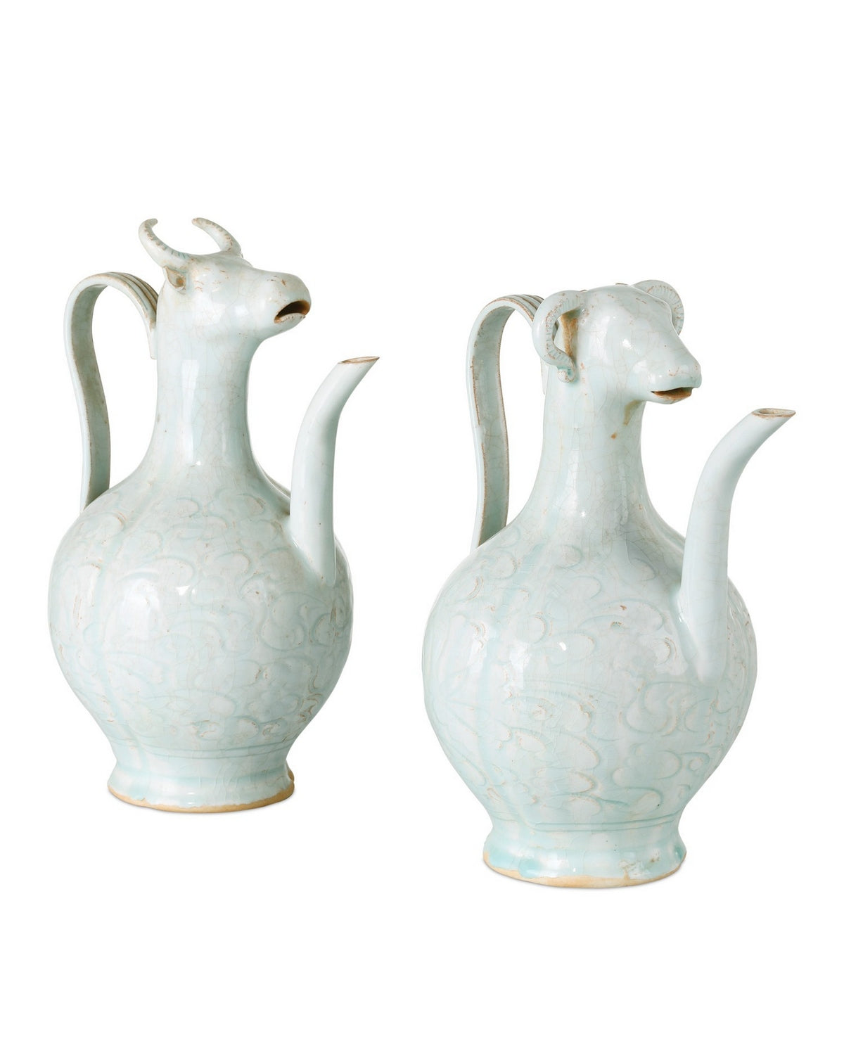 Currey and Company 1200-1095 Ritual Hunting Bottle in Celadon