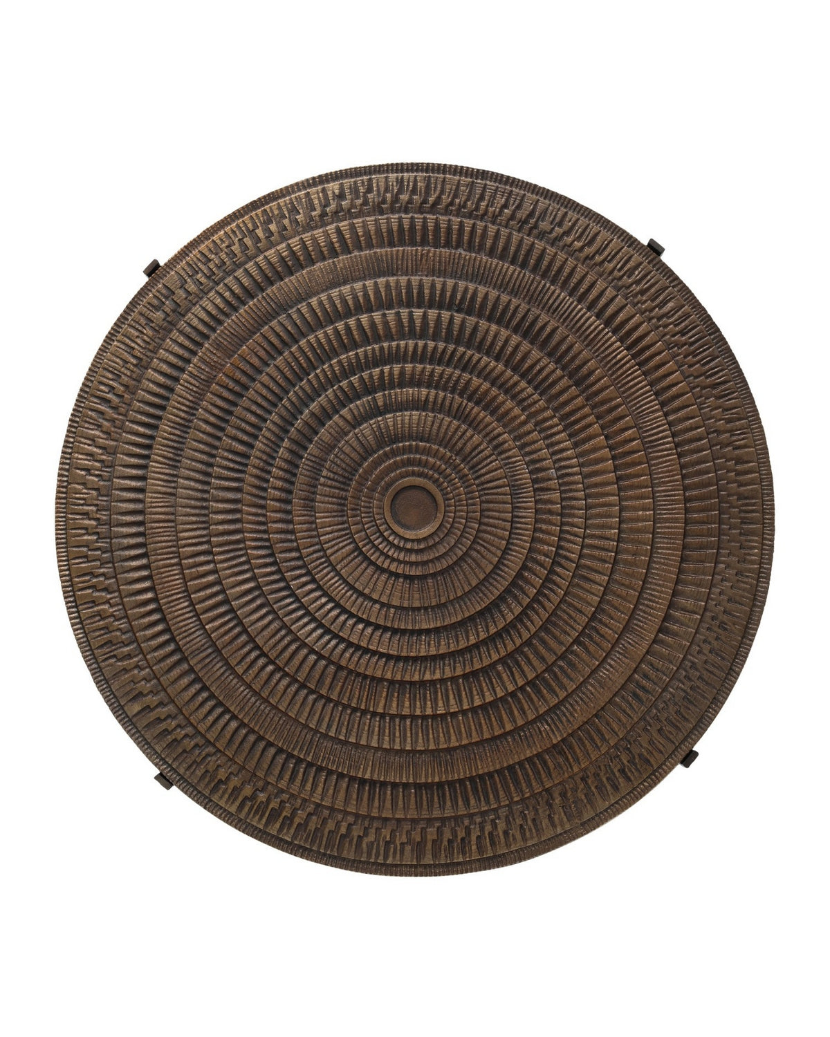 Currey and Company 4000-0257 Unity Cocktail Table in Antique Bronze/Dark Bronze