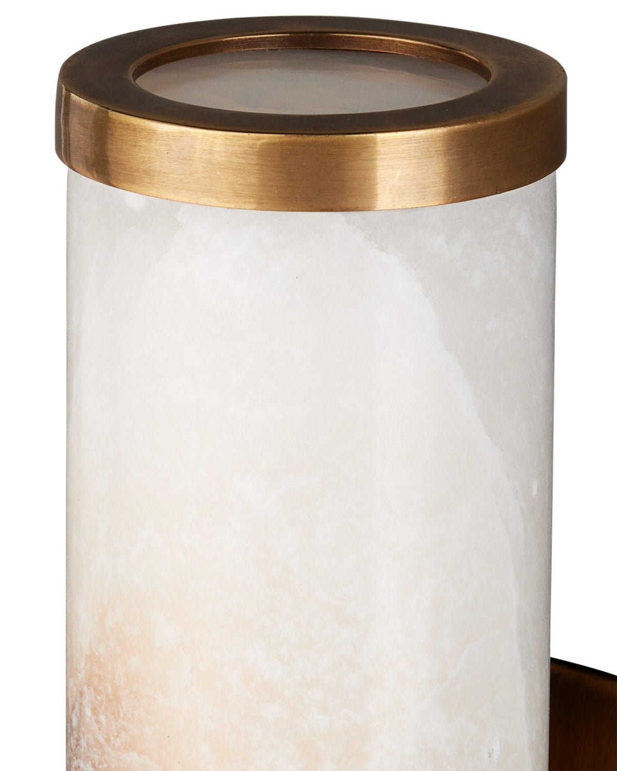 Currey and Company 5800-0076 Brenham Murale en laiton naturel/vintage
