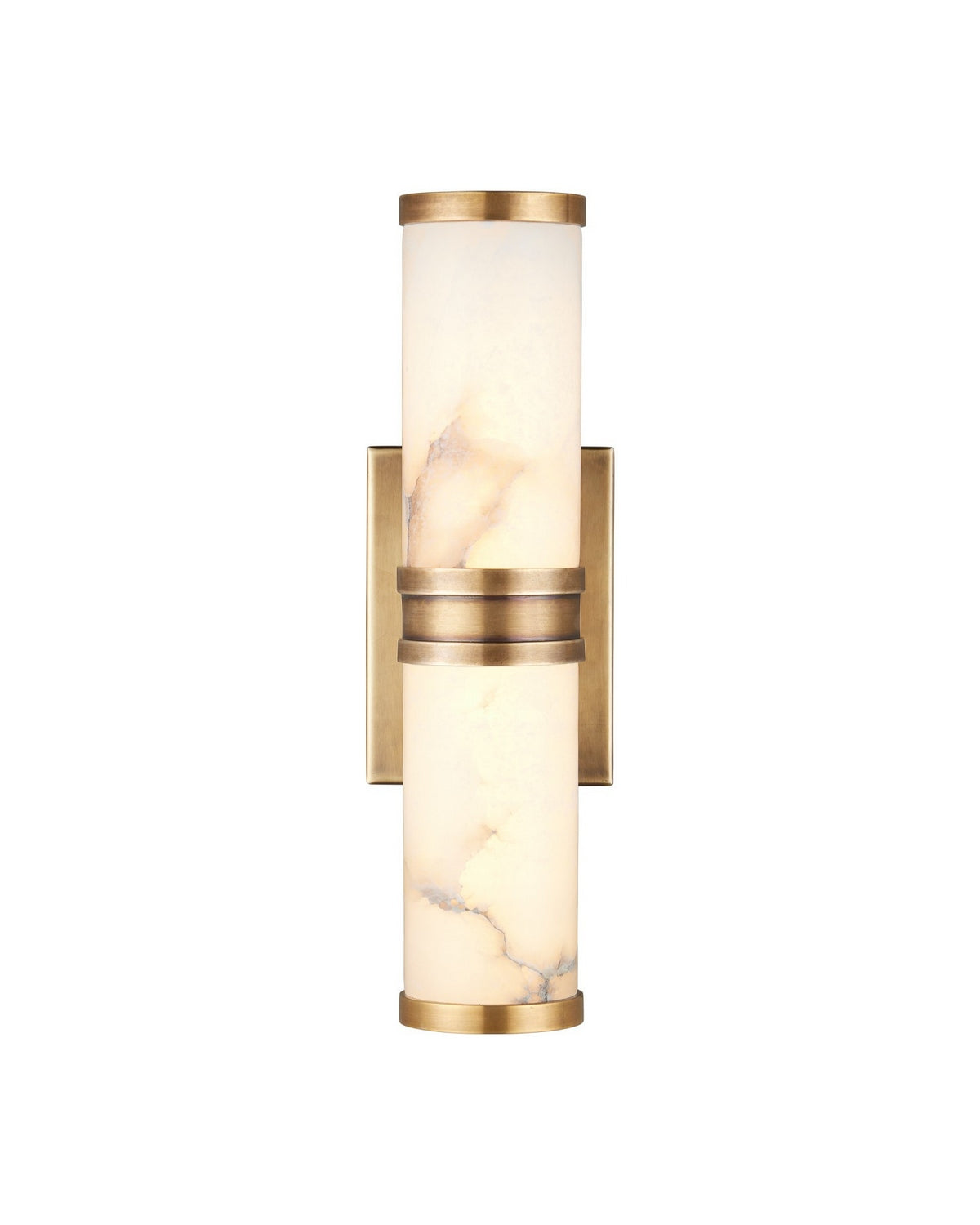 Currey and Company 5800-0076 Brenham Murale en laiton naturel/vintage