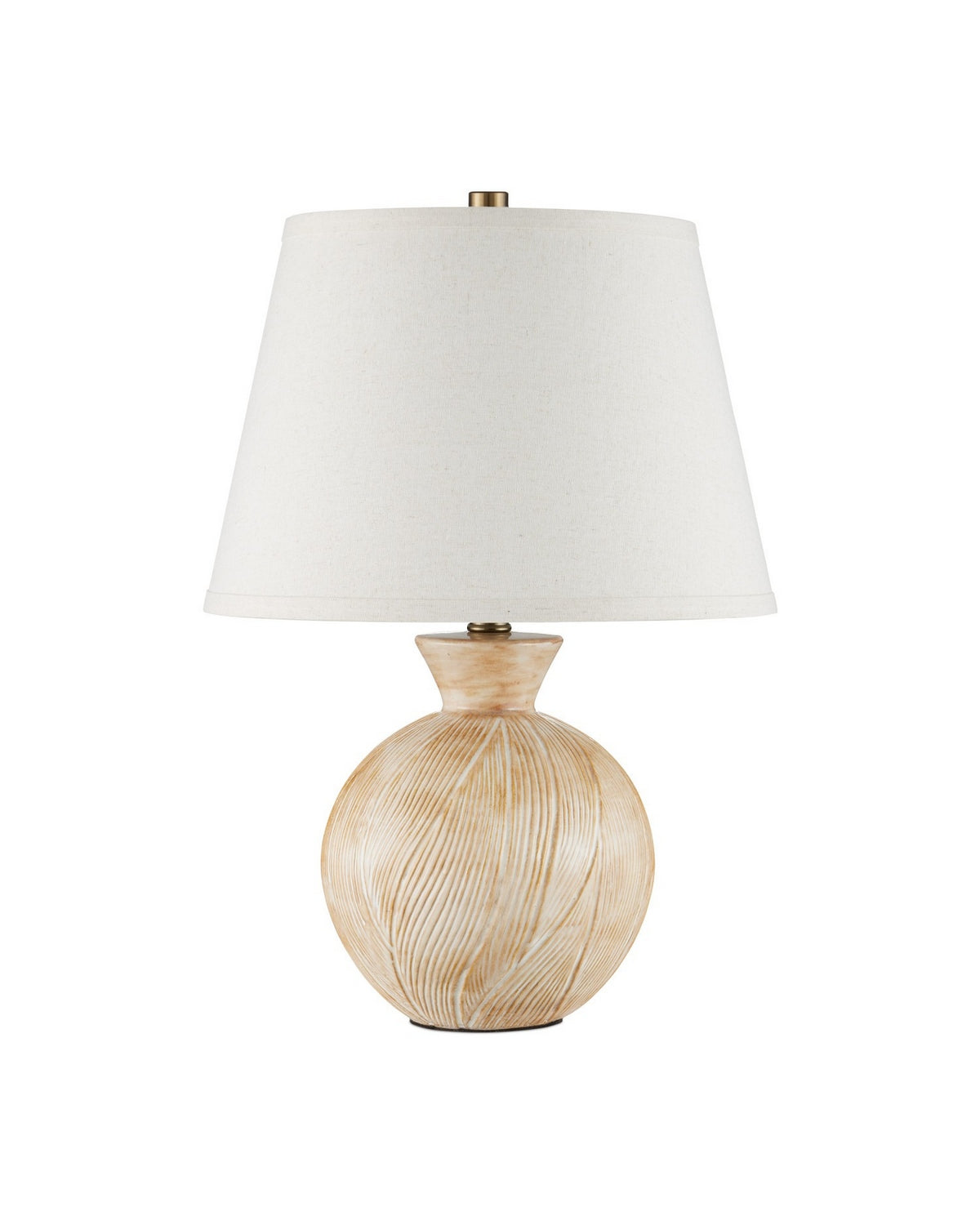 Currey and Company 6000-1052 Brushmark Table Lamp in Beige