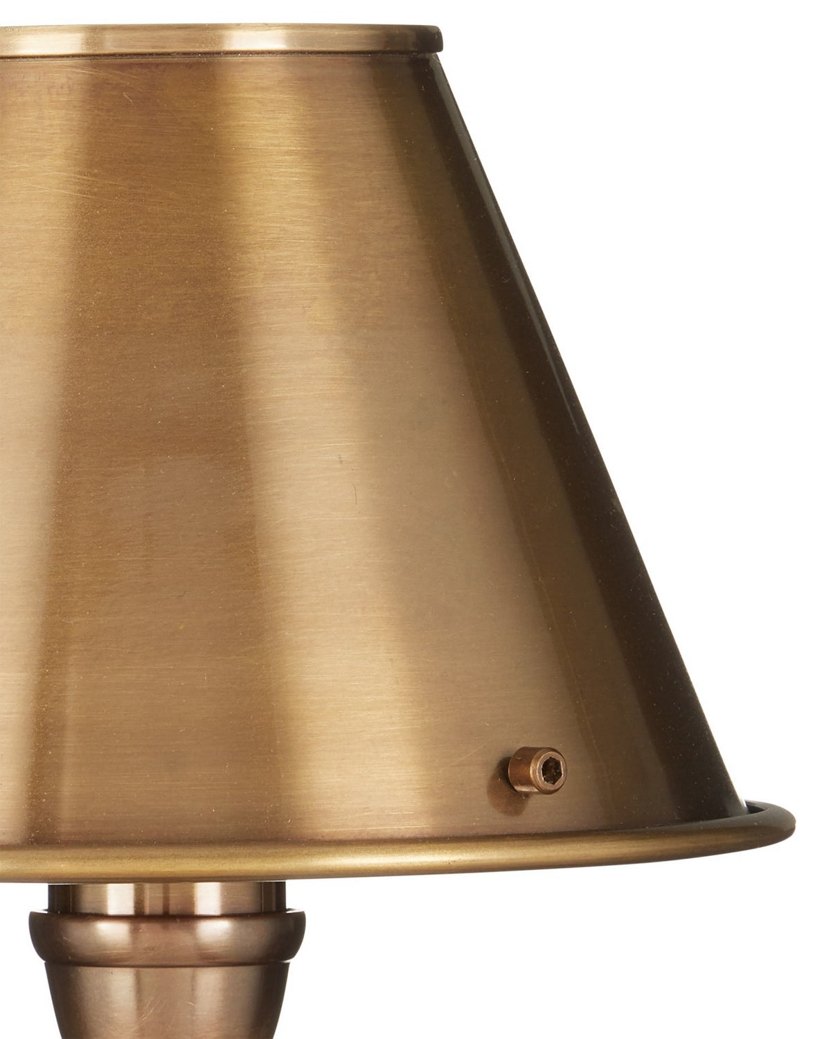Currey and Company 6000-1059 Rowsay Lampe de table en laiton antique