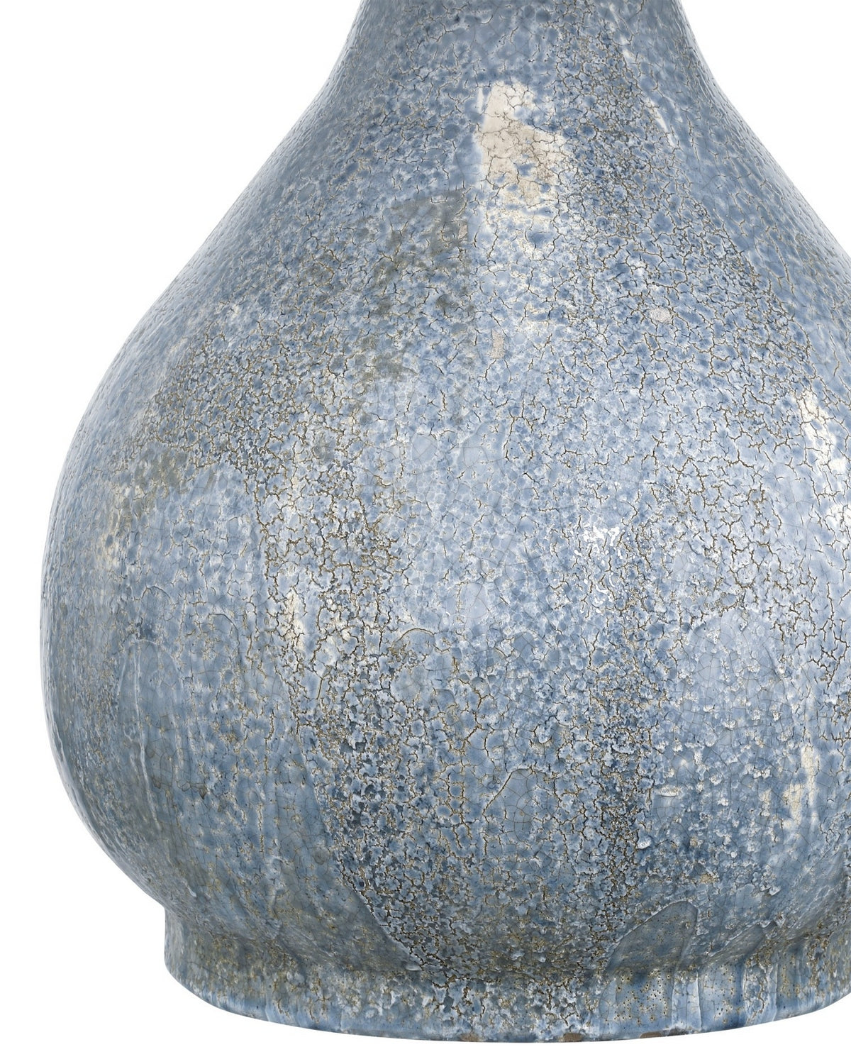 Currey and Company 6000-1074 Malin Lampe de table en gris/bleu