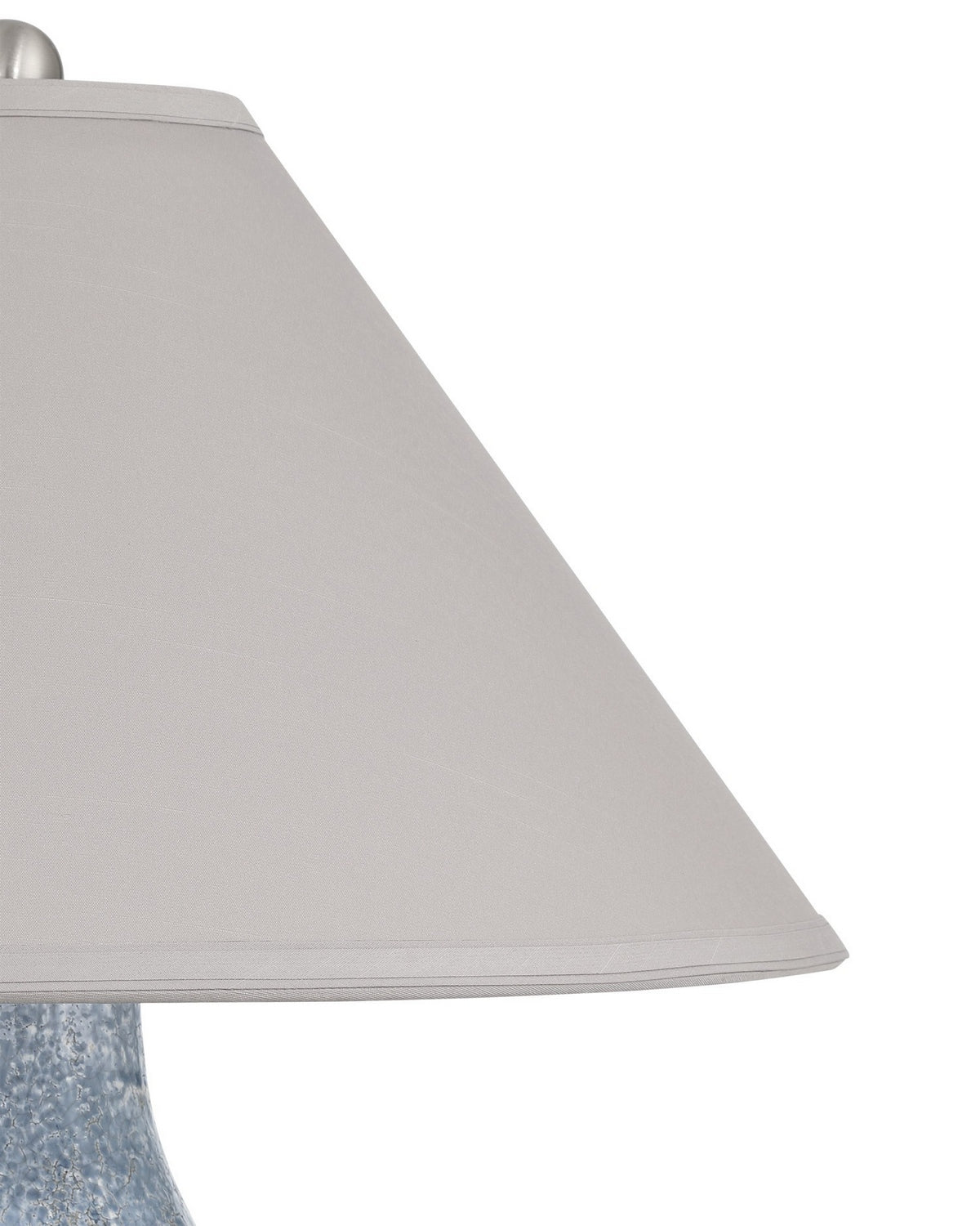 Currey and Company 6000-1074 Malin Lampe de table en gris/bleu