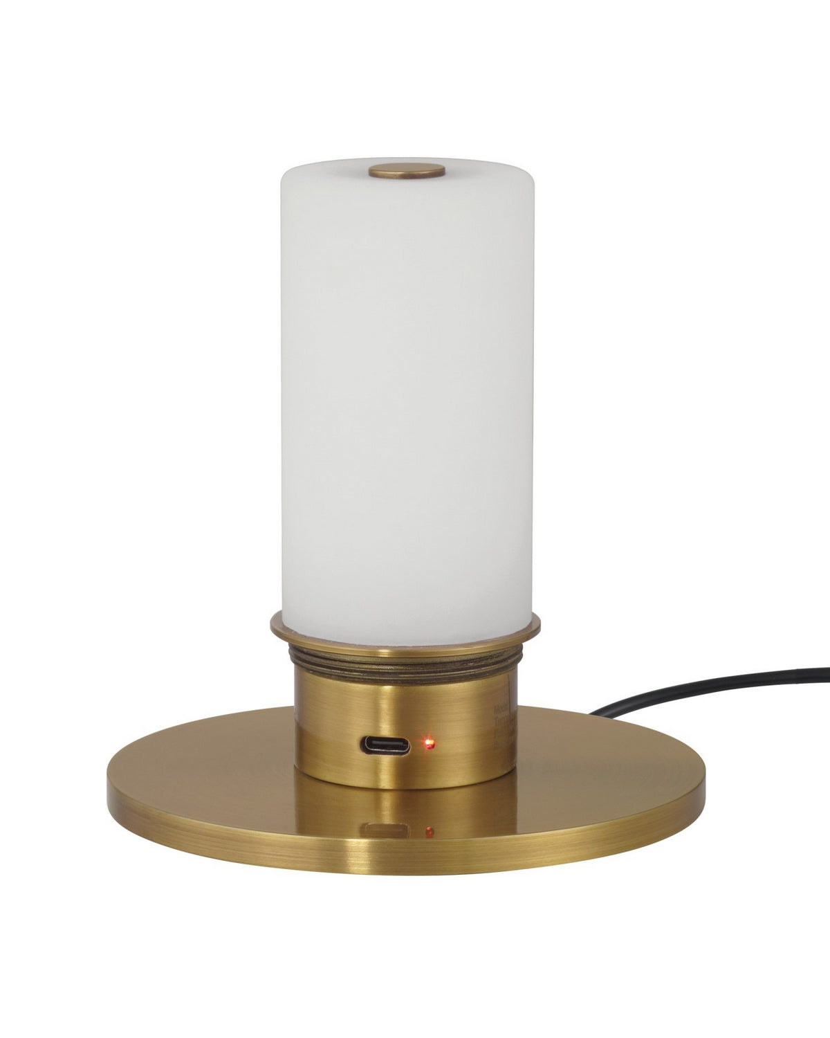 Carnet de voyage sans fil Currey and Company 6700-0016 Lampe de table bleu marine/or