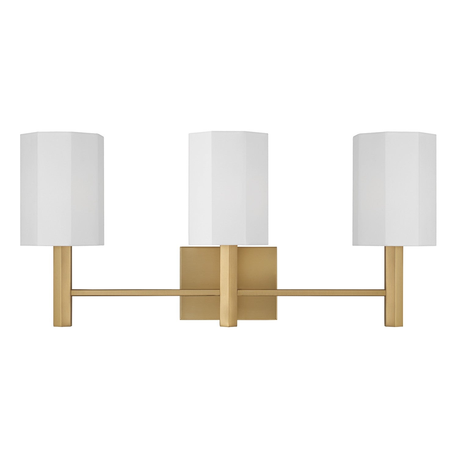 Capital Lighting - 159531AD-716 - Three Light Vanity - Adrian - Aged Brass