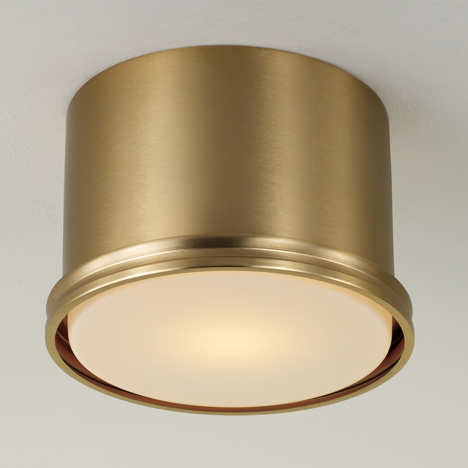 Éclairage Capital - 259412AD - Une lampe Plafonnier - Griffon - Laiton vieilli