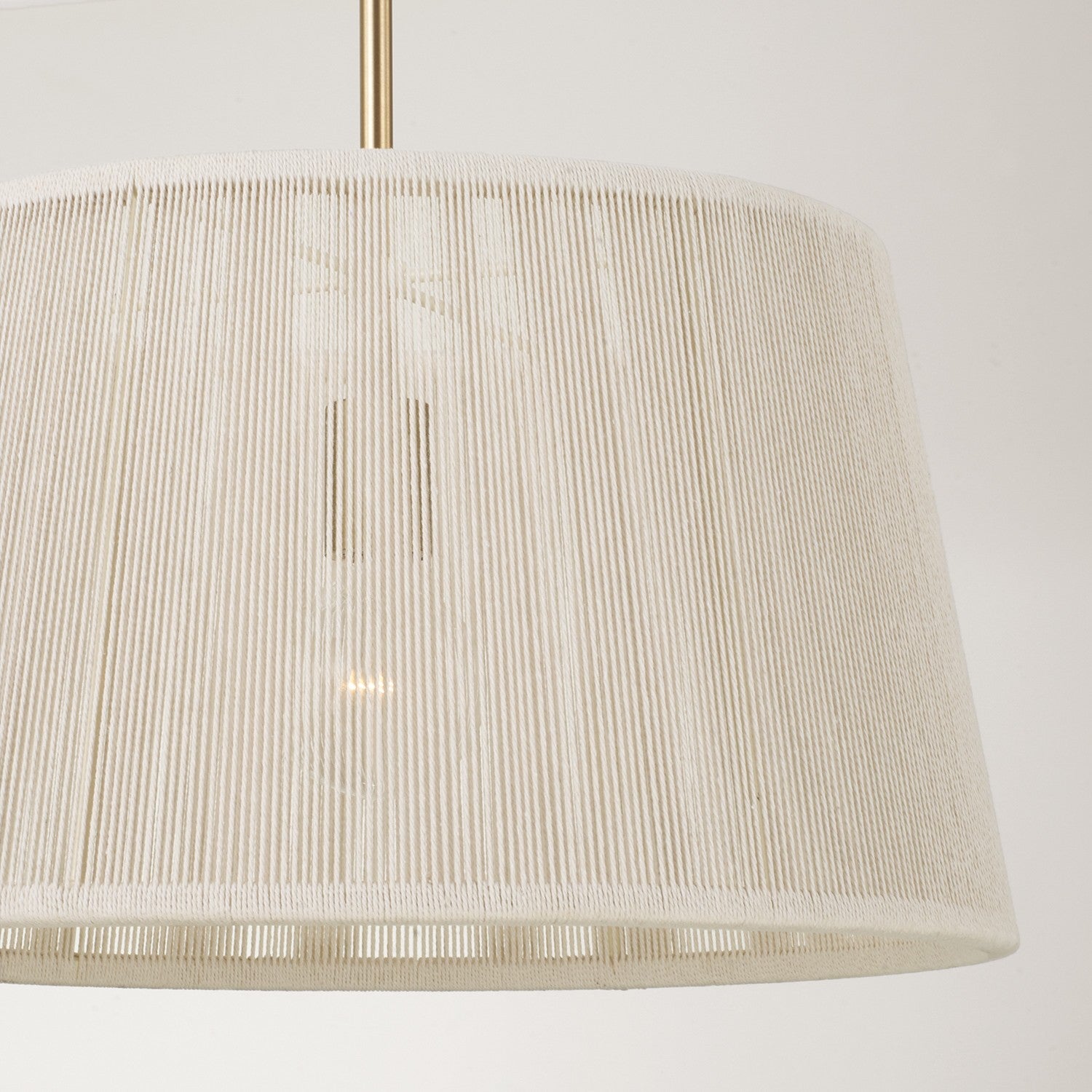 Éclairage Capital - 357913MA - Une lampe Suspension - Tara - Laiton mat