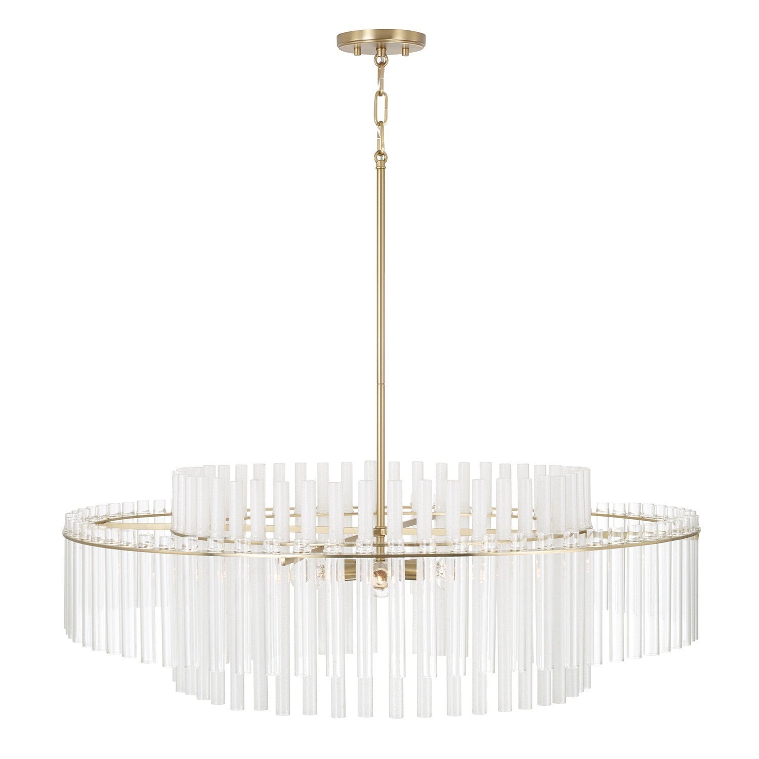 Capital Lighting - 358761AD - Six Light Pendant - Blair - Aged Brass