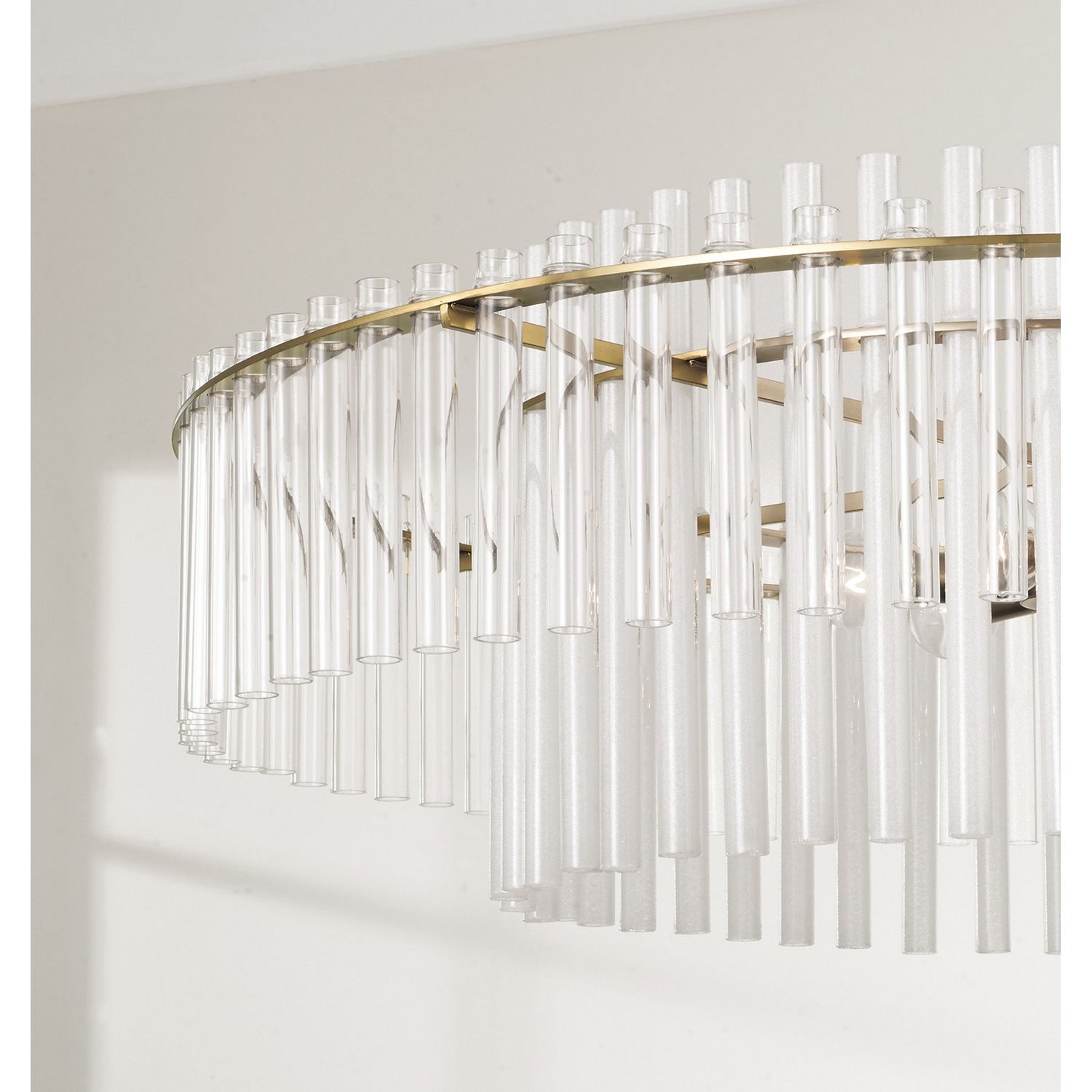 Capital Lighting - 358761AD - Six Light Pendant - Blair - Aged Brass