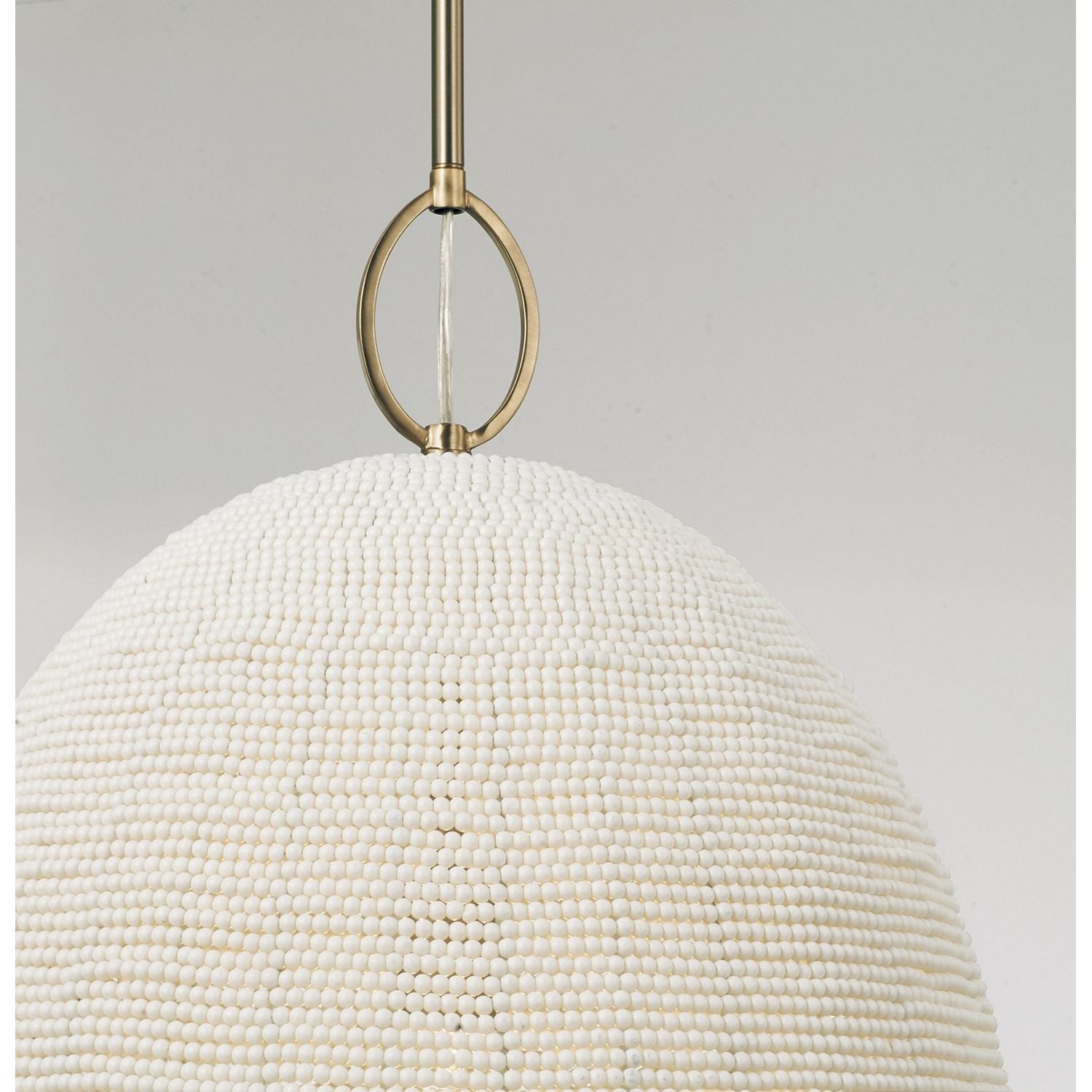 Éclairage Capital - 358811AD - Une lampe Suspension - Natalia - Laiton vieilli