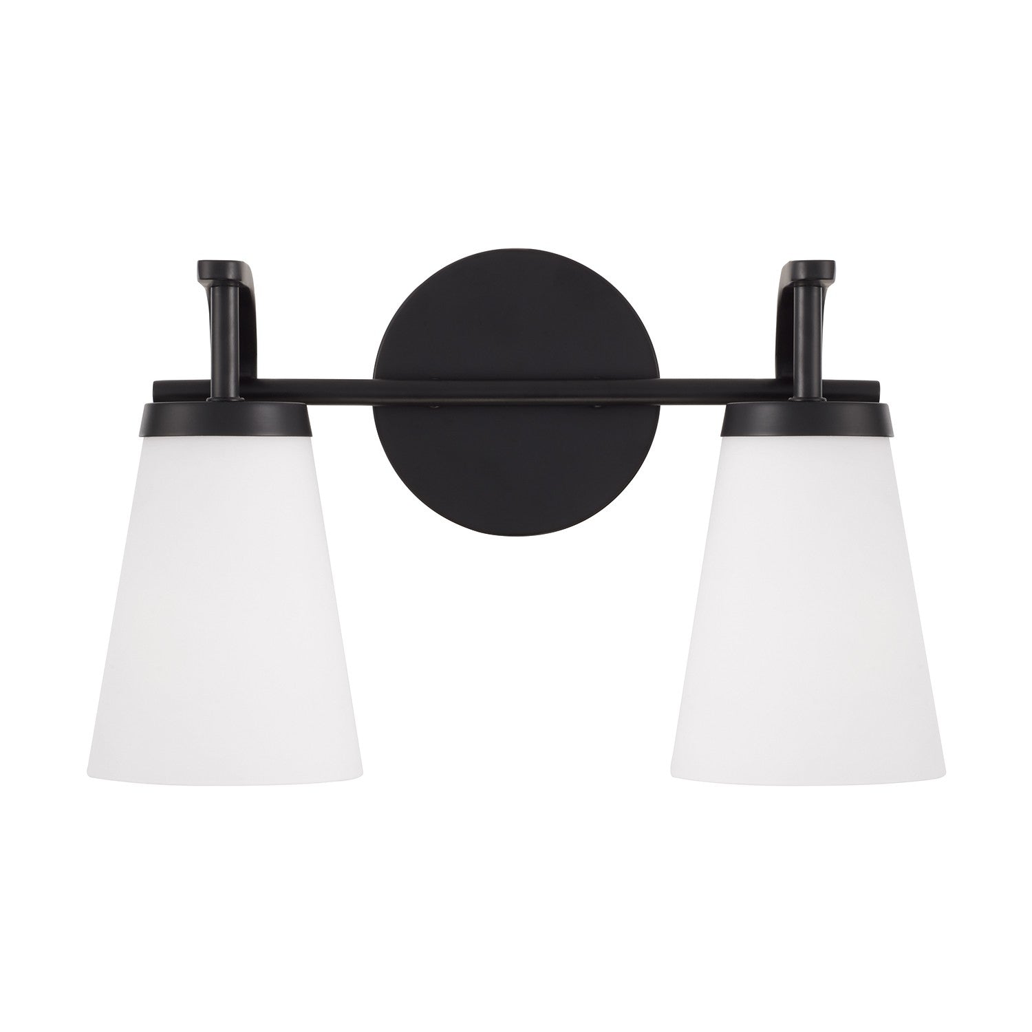 Éclairage Capital Lighting - 161021MB-660 - Applique murale deux lumières - Drake - Noir mat