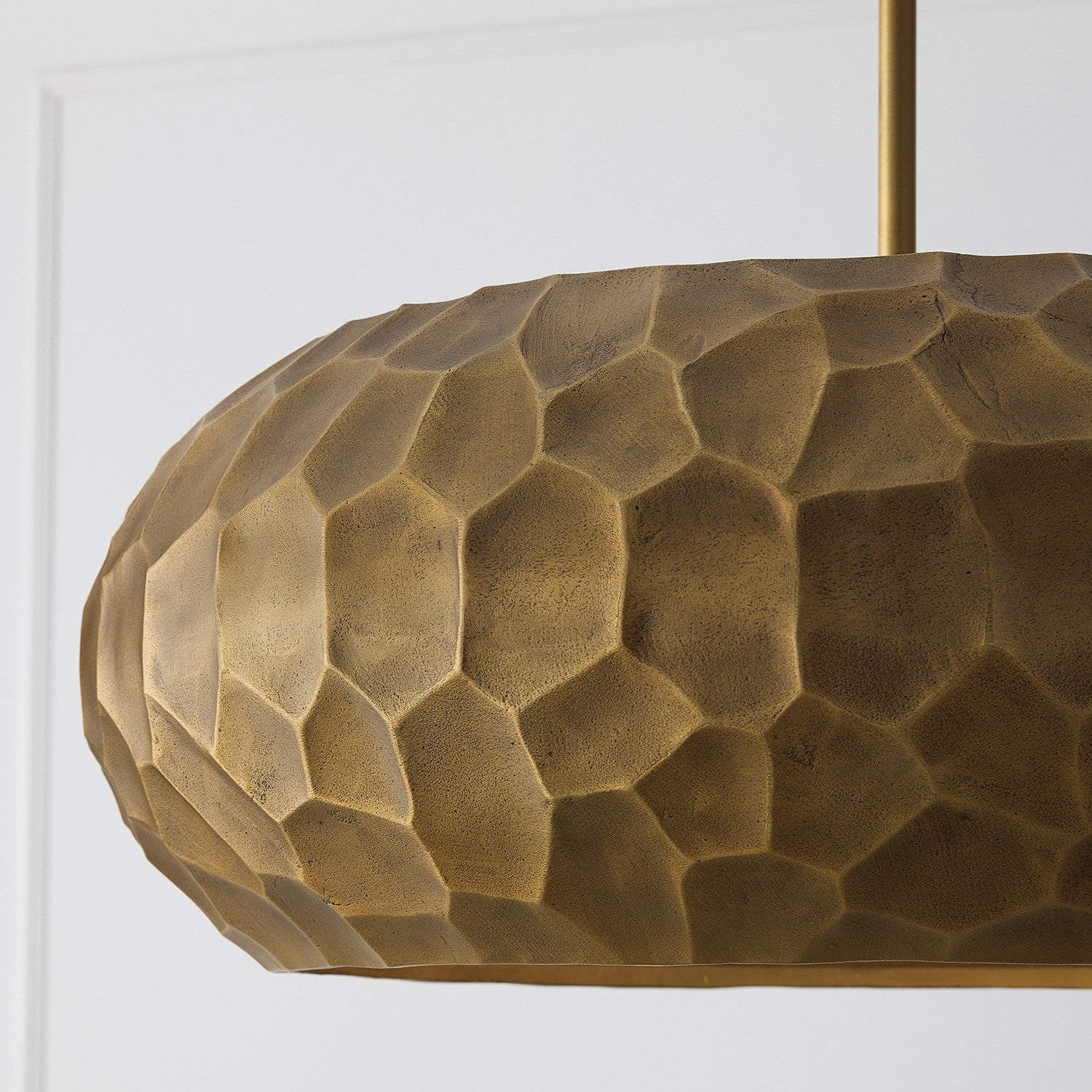 Capital Lighting - 360241BPB - Four Light Pendant - Dorian - Burnished Patinaed Brass