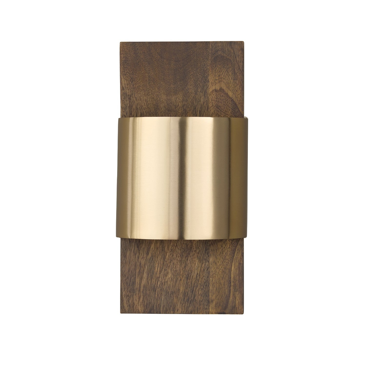 Éclairage Capital - 660111NM - LED Murale - Sidney - Bois nordique et laiton mat
