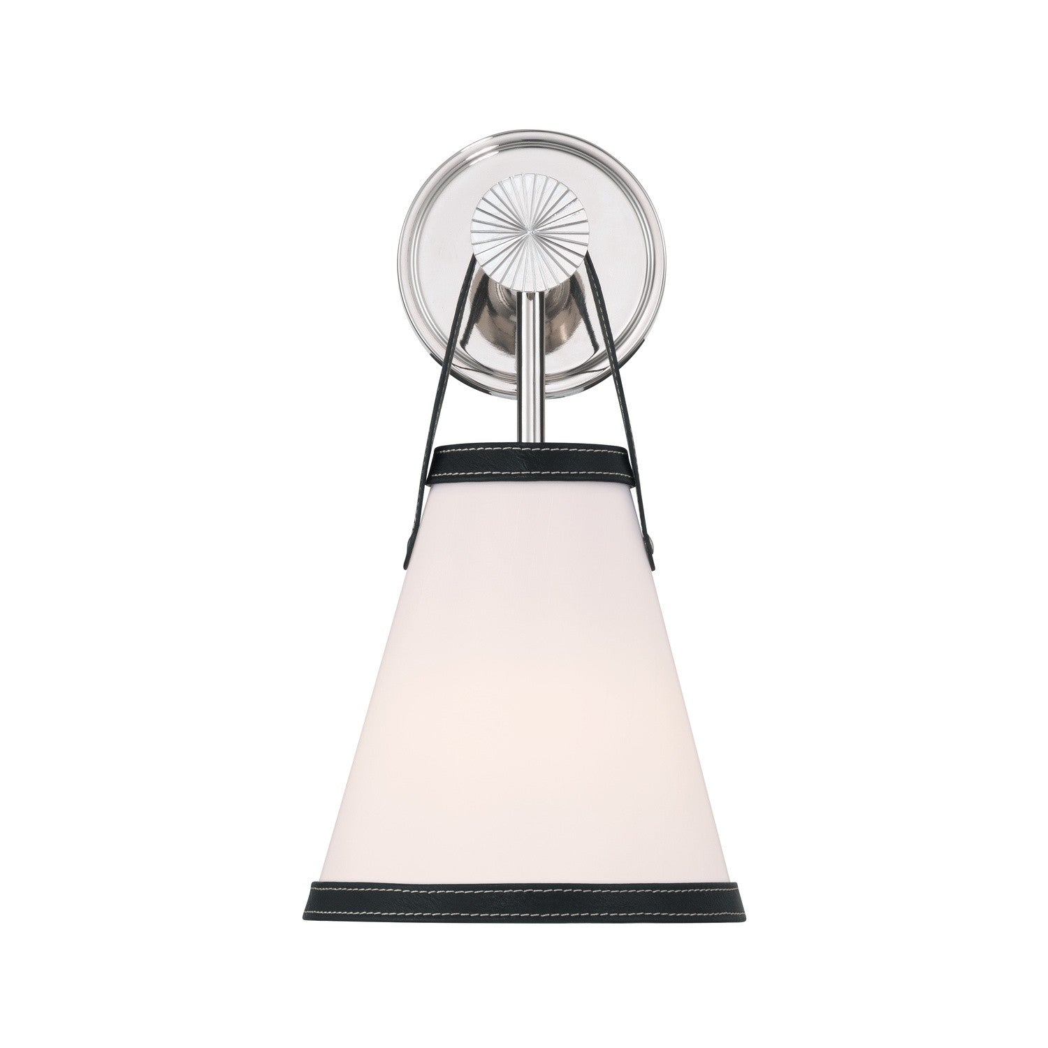 Crystorama - CAL-2401-PN - One Light Wall Sconce - Callahan - Polished Nickel