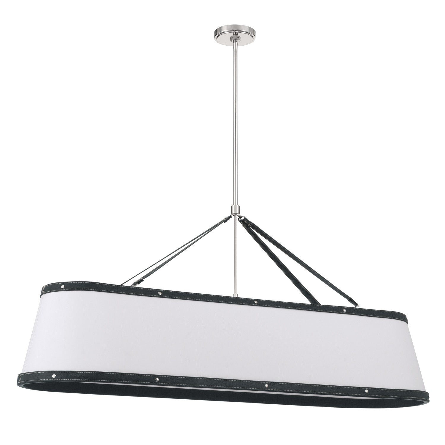 Crystorama - CAL-2407-PN - Six Light Chandelier - Callahan - Polished Nickel