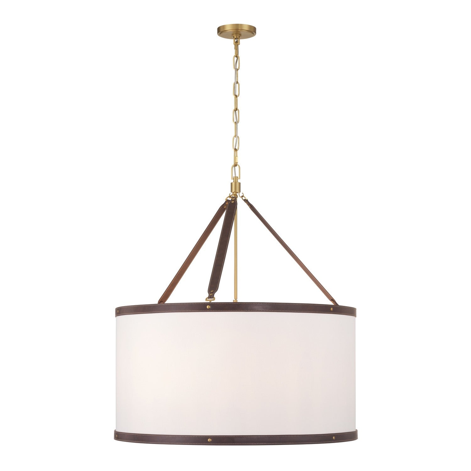 Crystorama - CAL-2408-LG - Huit lumières Suspension - Callahan - Luxe Gold