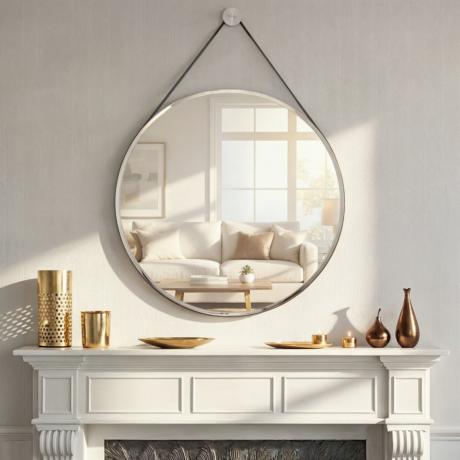Crystorama - CAL-M224-PN - Miroir - Callahan - Nickel poli