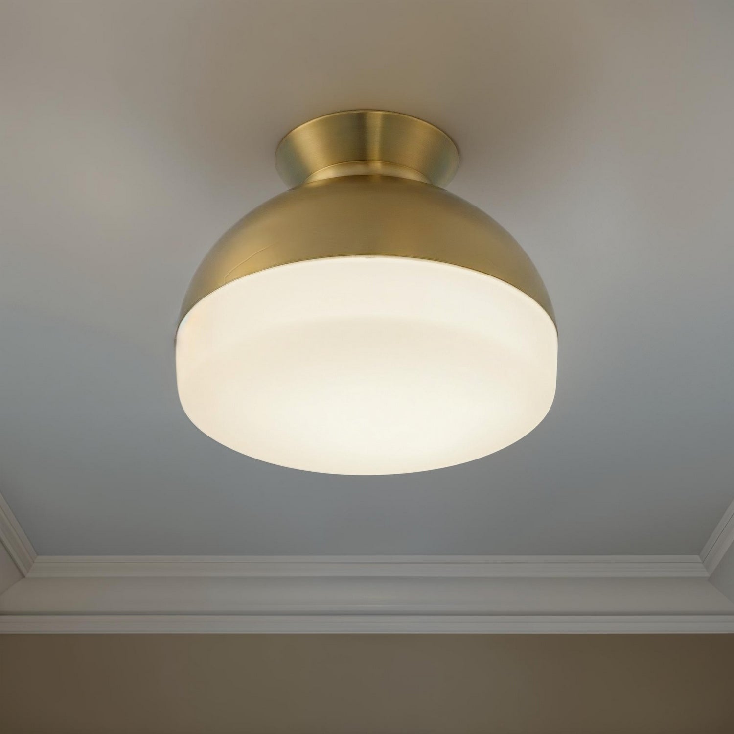 Crystorama - GID-4003-VG - Deux lumières Plafonnier - Gidget - Or éclatant