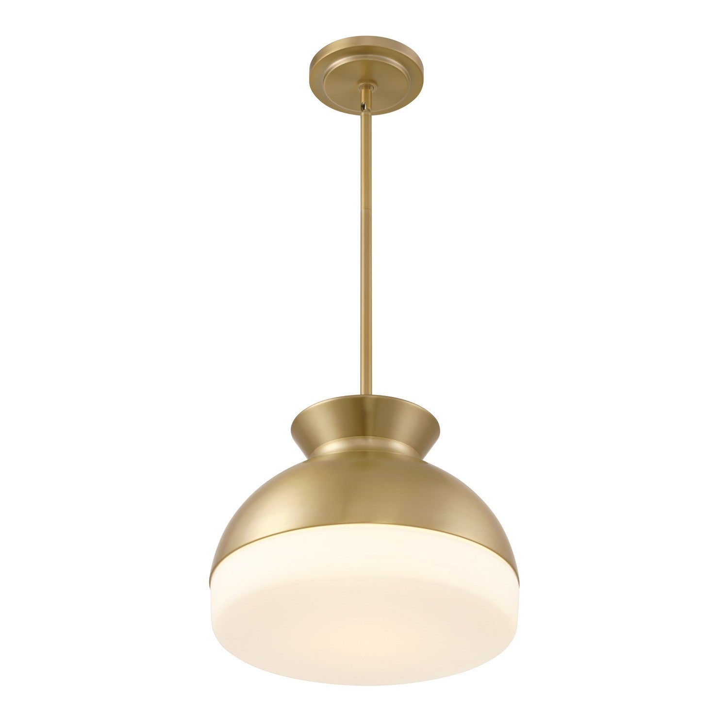 Crystorama - GID-4015-VG - Deux lumières Suspension - Gidget - Or éclatant