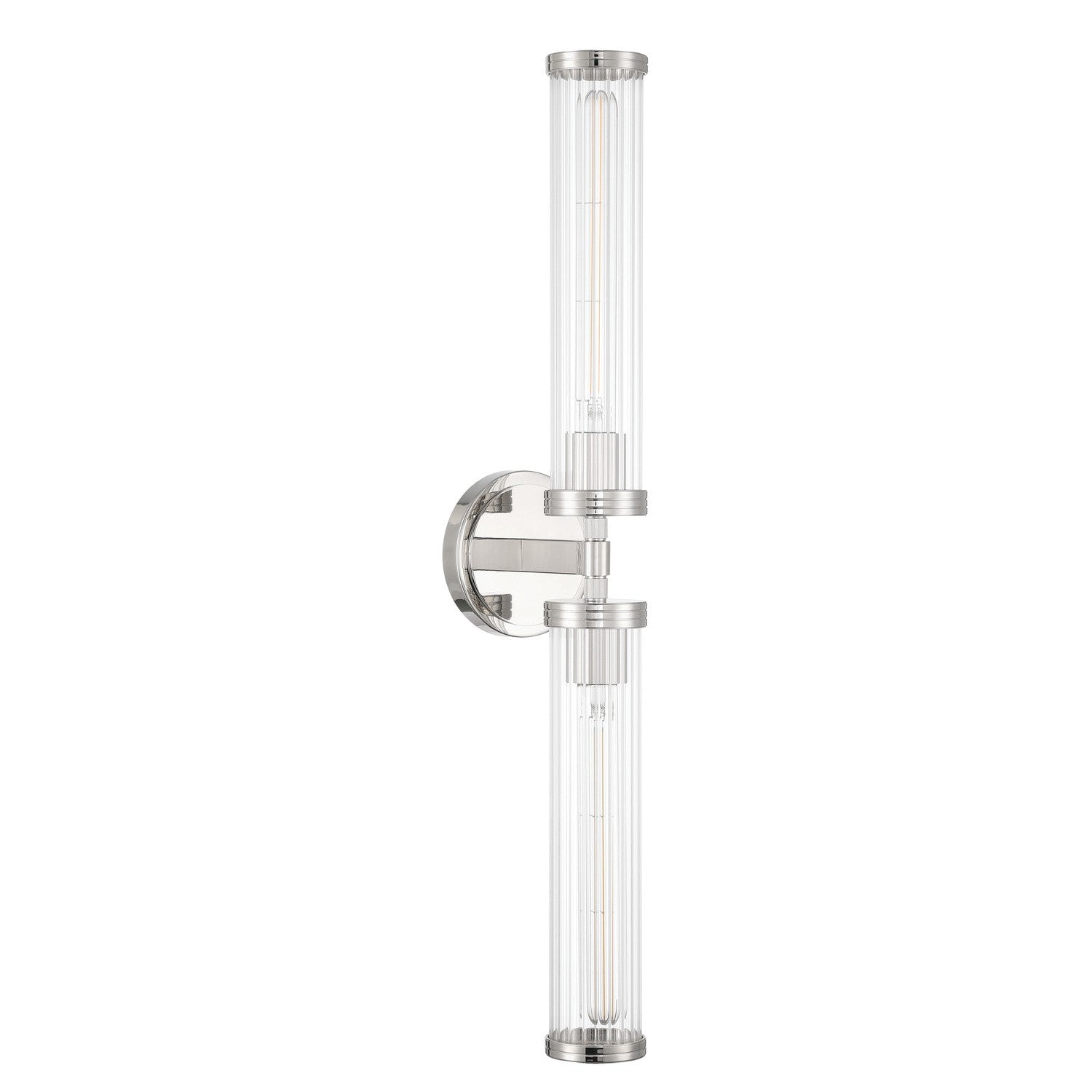 Crystorama - JAR-2302-PN - LED Wall Sconce - Jarvis - Polished Nickel