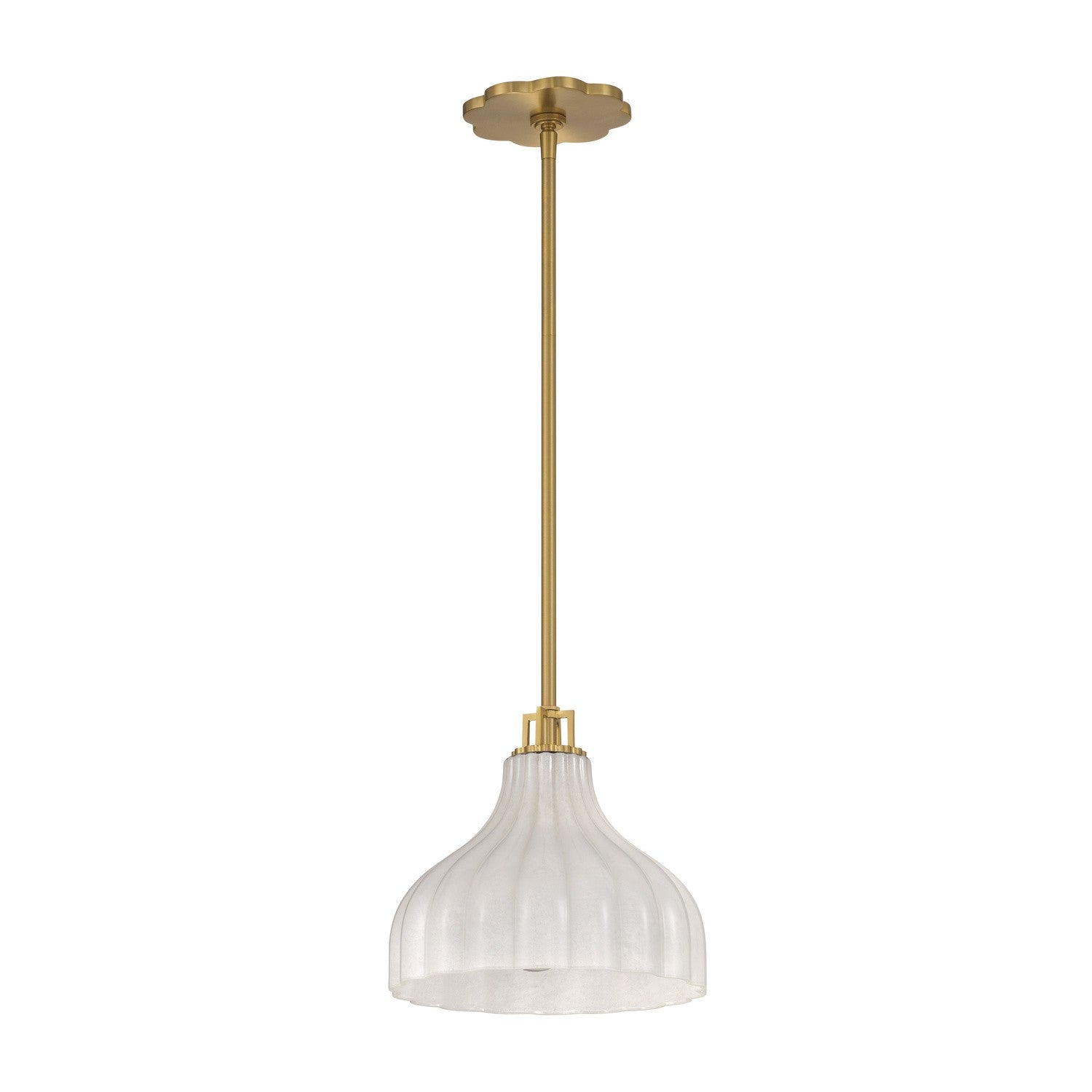 Crystorama - LAY-303-LG - Une lampe Suspension - Layton - Luxe Gold
