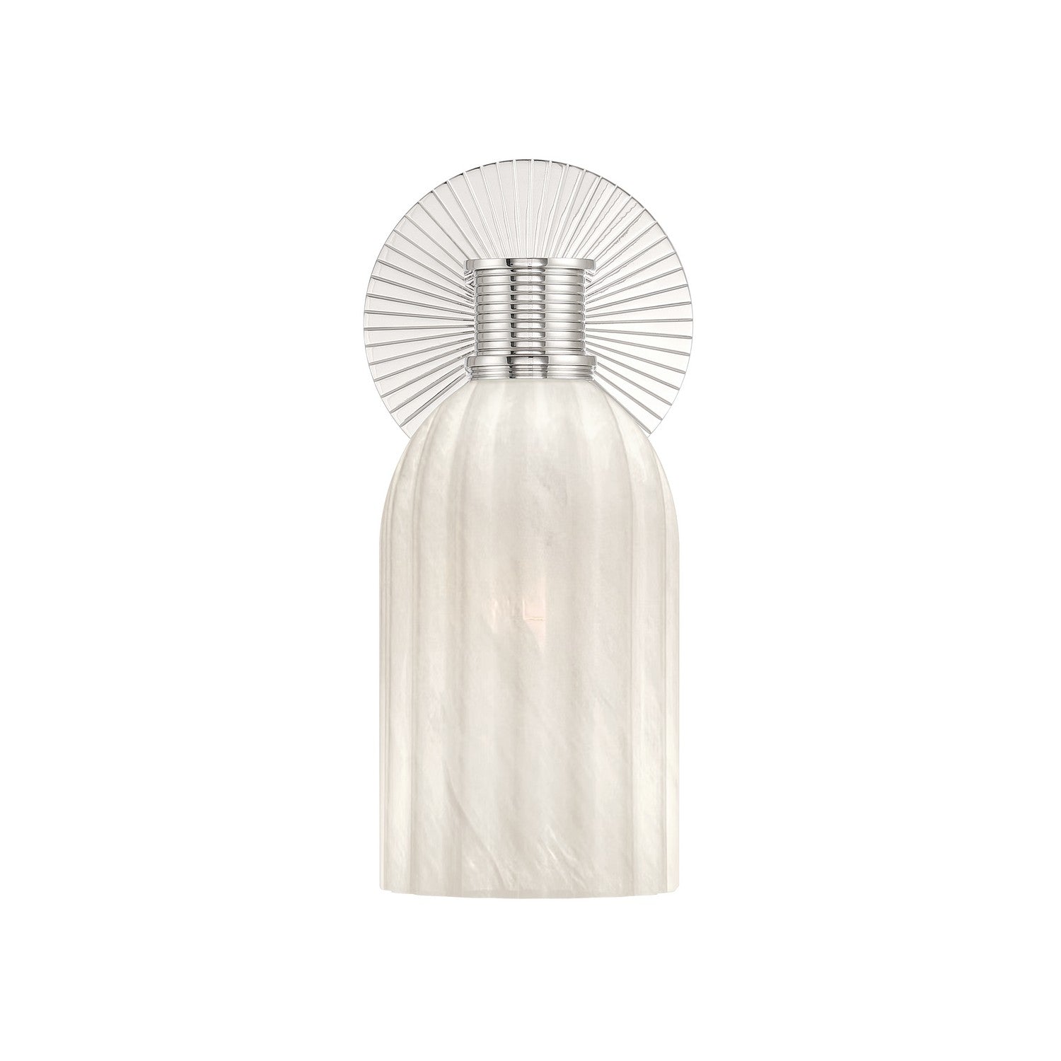 Crystorama - LOT-711-PN - One Light Wall Sconce - Lotus - Polished Nickel