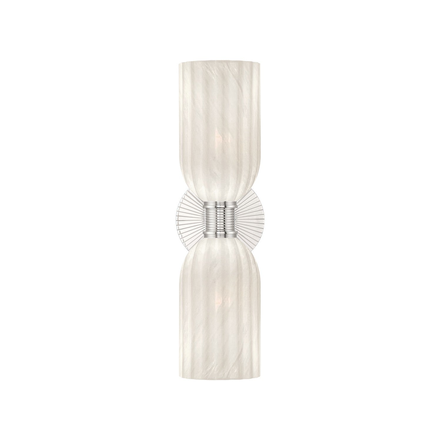 Crystorama - LOT-712-PN - Two Light Wall Sconce - Lotus - Polished Nickel