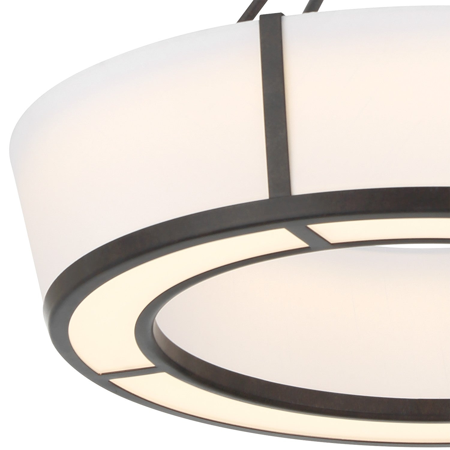 Crystorama - RYC-8106-CZ - LED Suspension - Royce - Bronze anthracite