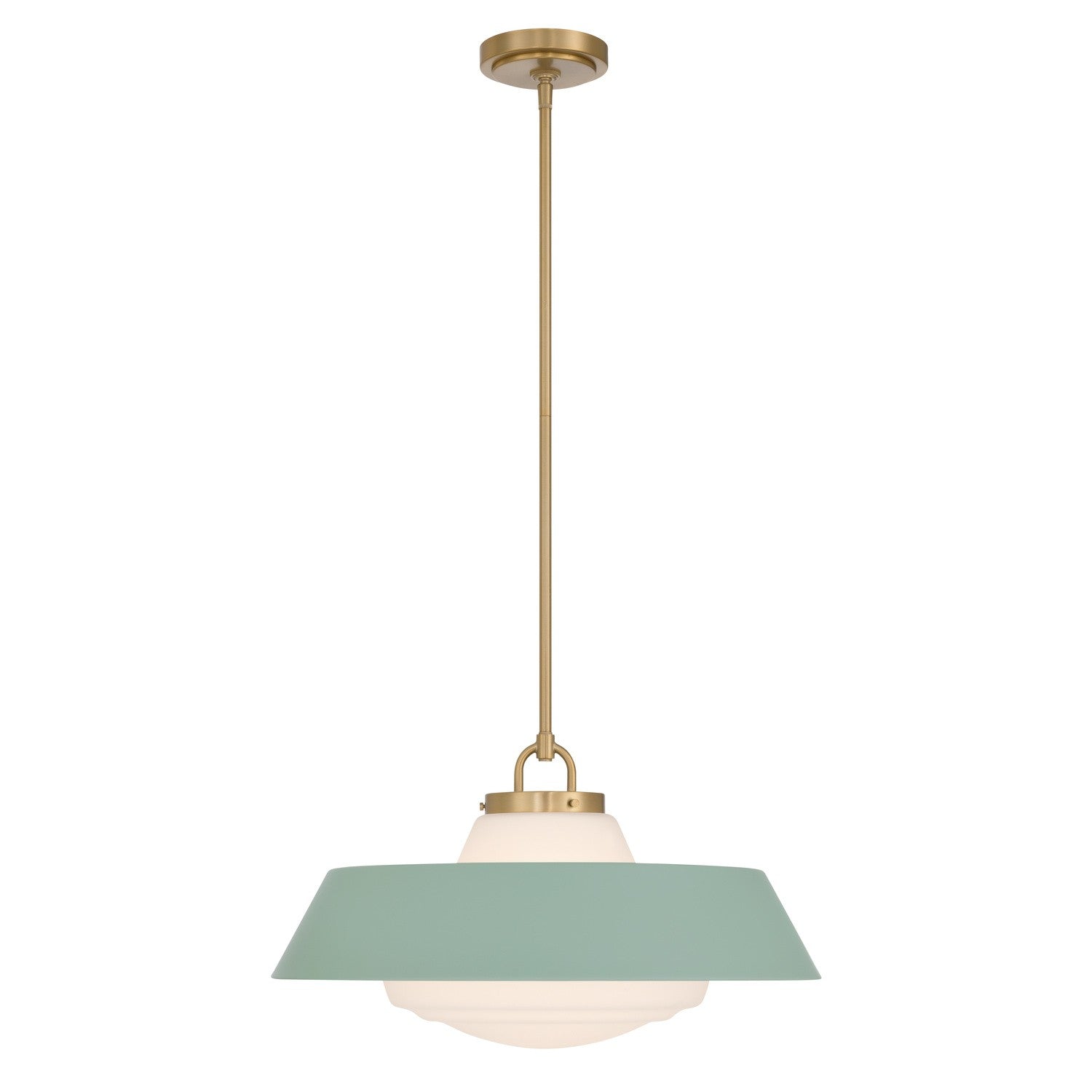 Crystorama - XAN-8009-VG-GR - Trois lumières Suspension - Xander - Or vibrant