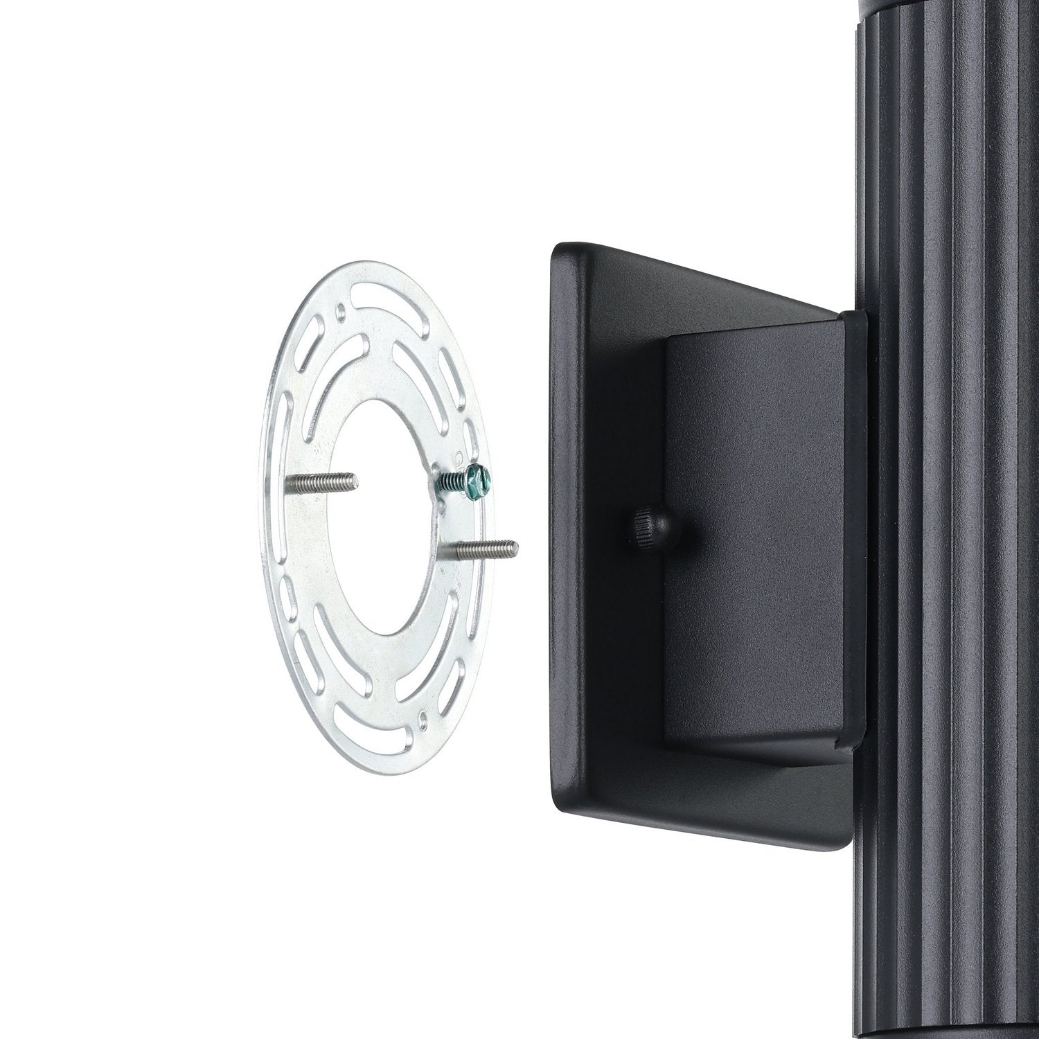 Eglo Canada - 207123A - Two Light Exterior Wall Sconce - Portillo - Black