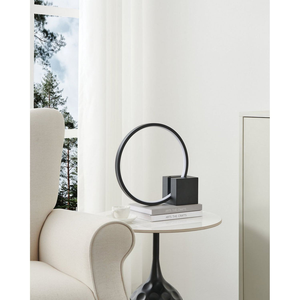 Eglo Canada - 207771A - LED Lampe de table - Nassa - Noire