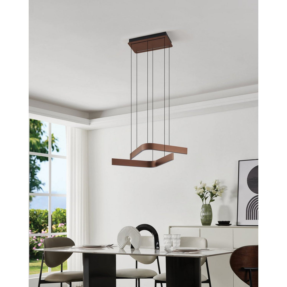 Eglo Canada - 901864A - DEL Suspension - Folcino - Bronze
