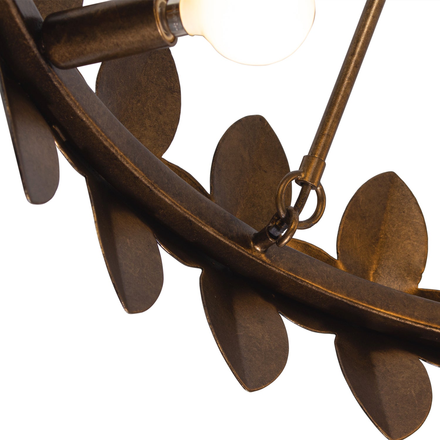 Kalco - 529055PAB - Six Light Chandelier - VittOria - Pearlized Antique Brass