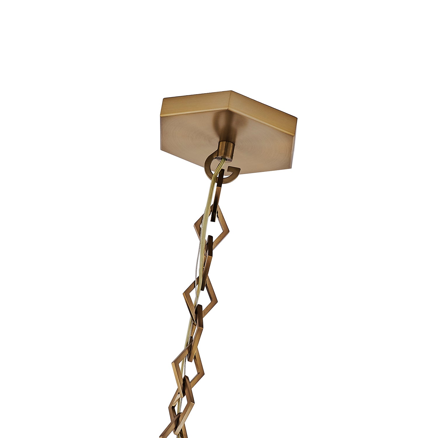 Kalco - 528312WB - One Light Pendant - Bolsa - Winter Brass