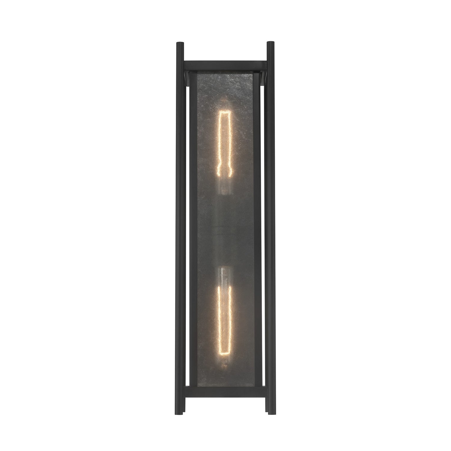 Savoy House - 5-3805-BK - Two Light Outdoor Wall Lantern - Jacobs - Matte Black