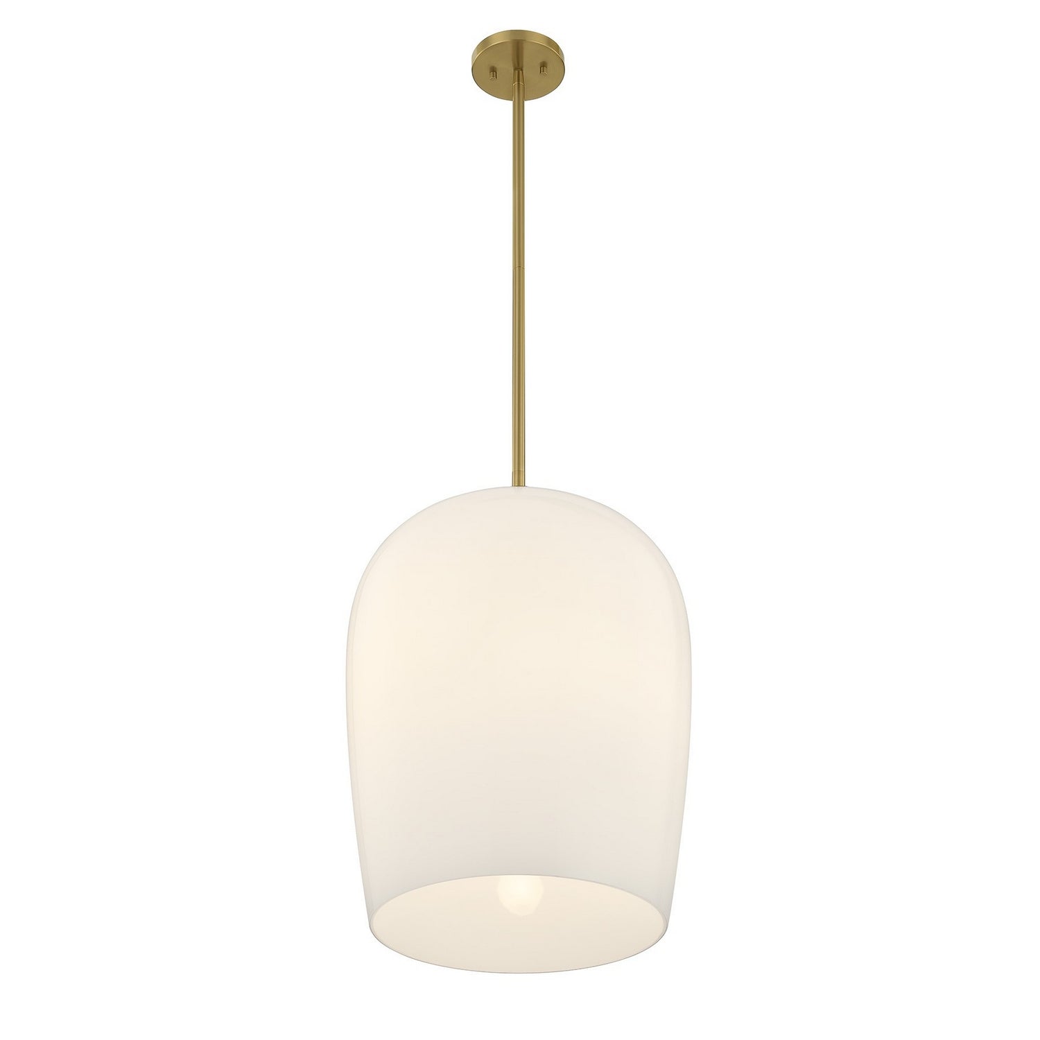 Savoy House - 7-7209-1-322 - One Light Pendant - Livingston - Warm Brass